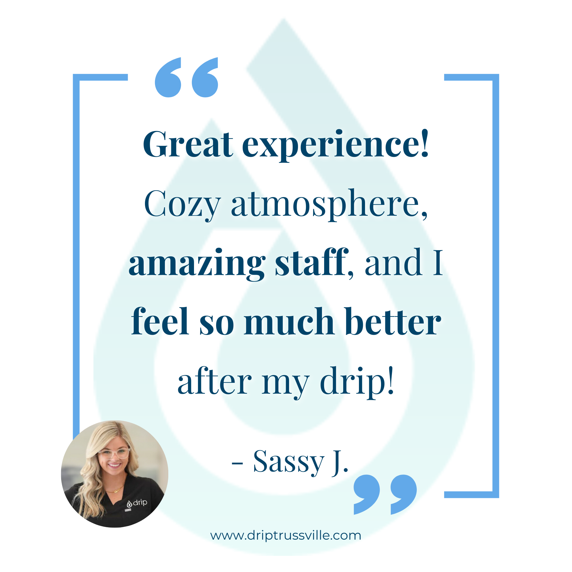Why Drip Trussville is the Best Place for IV Hydration: A Customer’s Experience