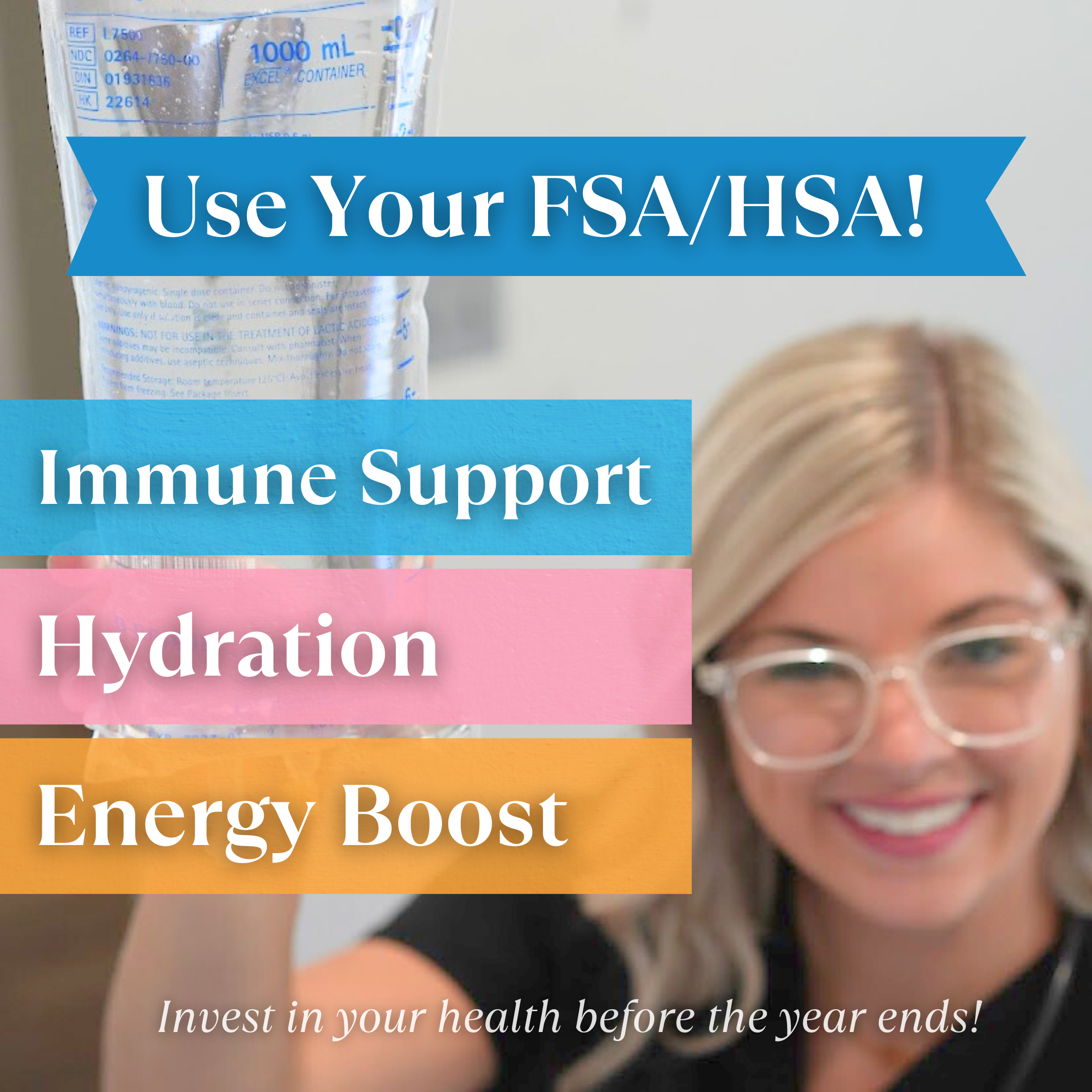 Use Your FSA/HSA Funds Before the Year Ends! 💧
