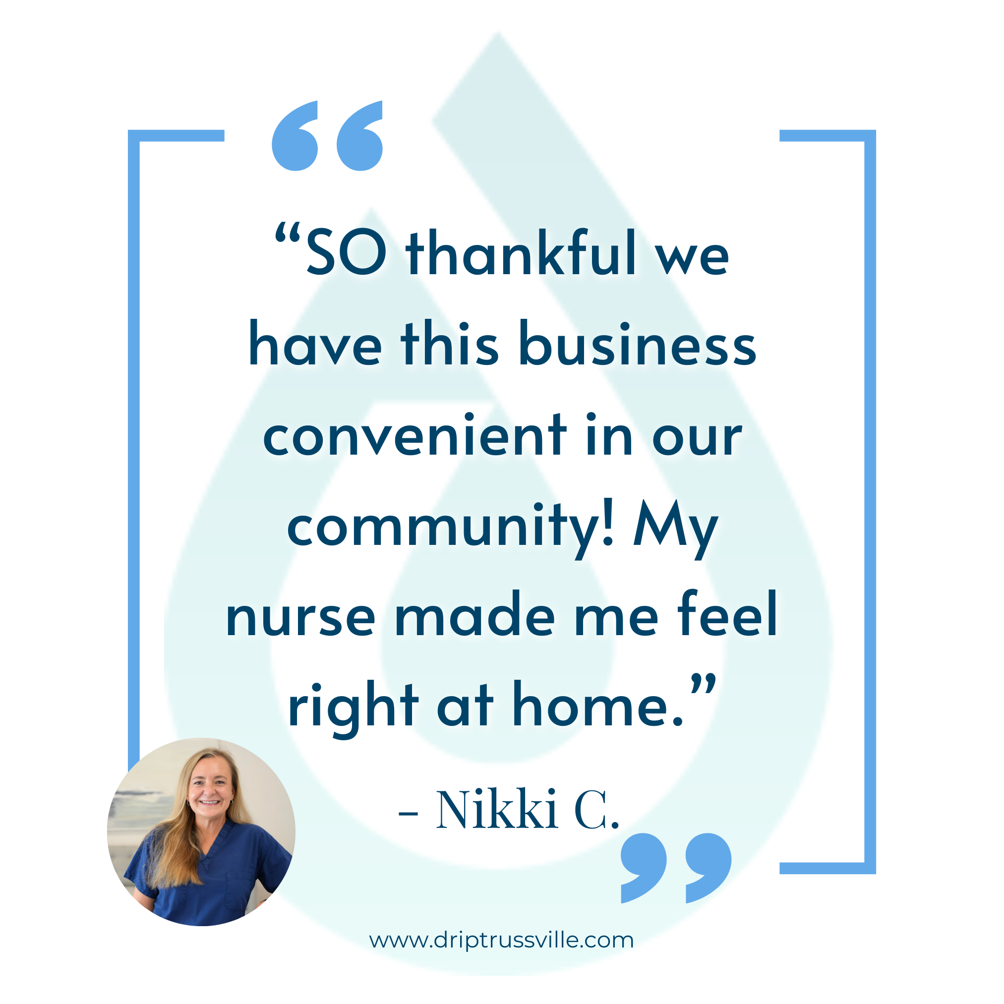 Why Clients Like Nikki LOVE the Drip Trussville Experience