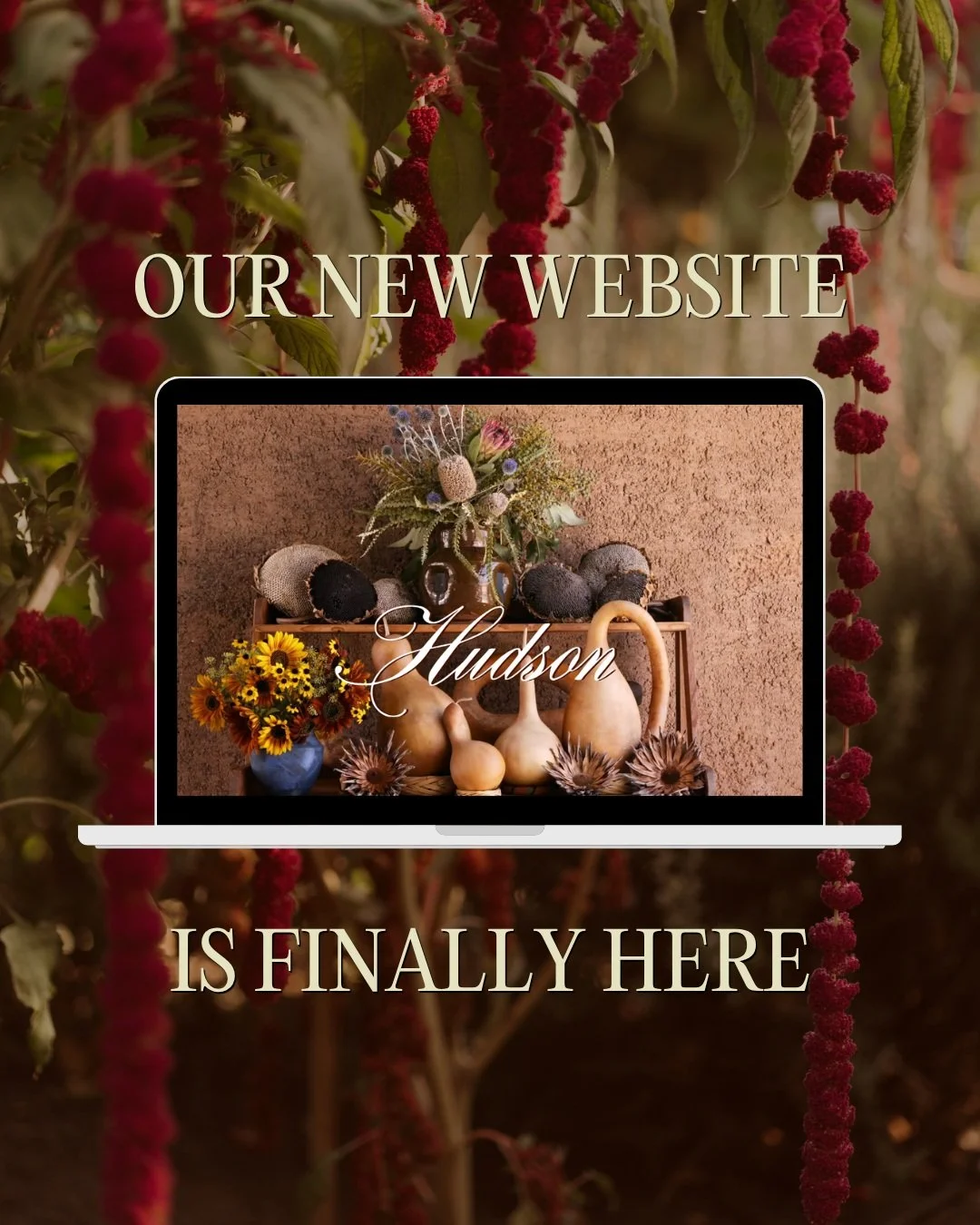We&rsquo;re thrilled to announce that, after many months of creative collaboration, our brand-new website is officially live!

From the beginning, we wanted the site to feel like a visit to Hudson - for guests to wander through the gardens, explore t