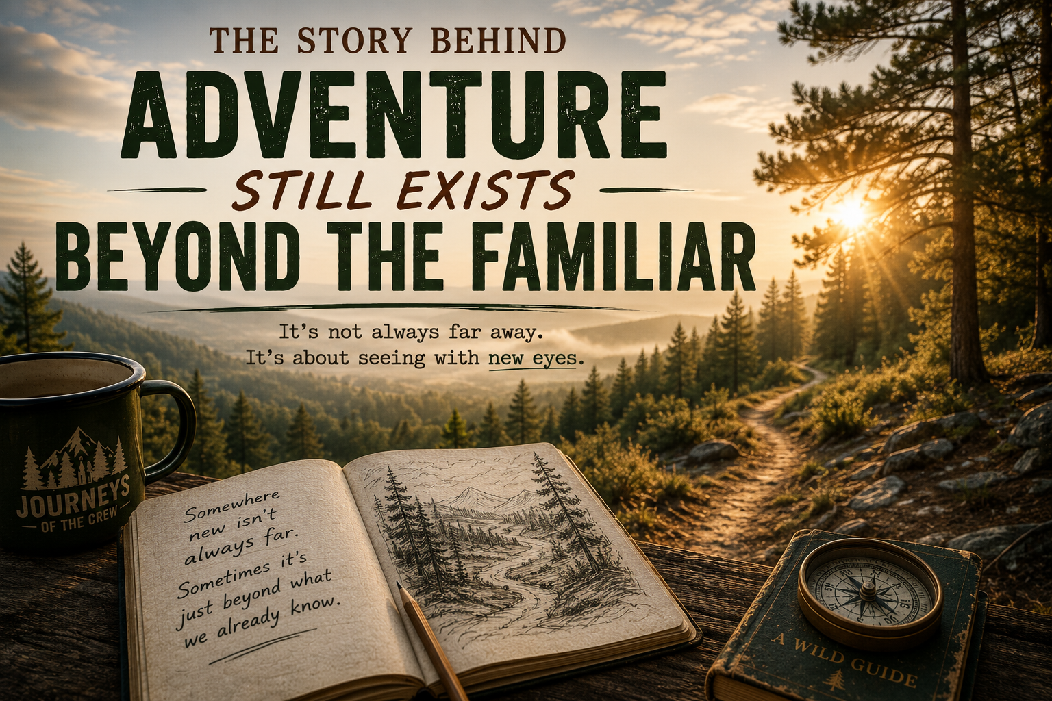 The Story Behind "Adventure Still Exists Beyond the Familiar"