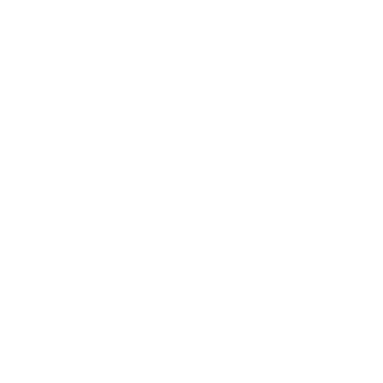 Logo en cercle avec les lettres CVQ au centre, entouré de lignes et de formes géométriques sur un fond noir.