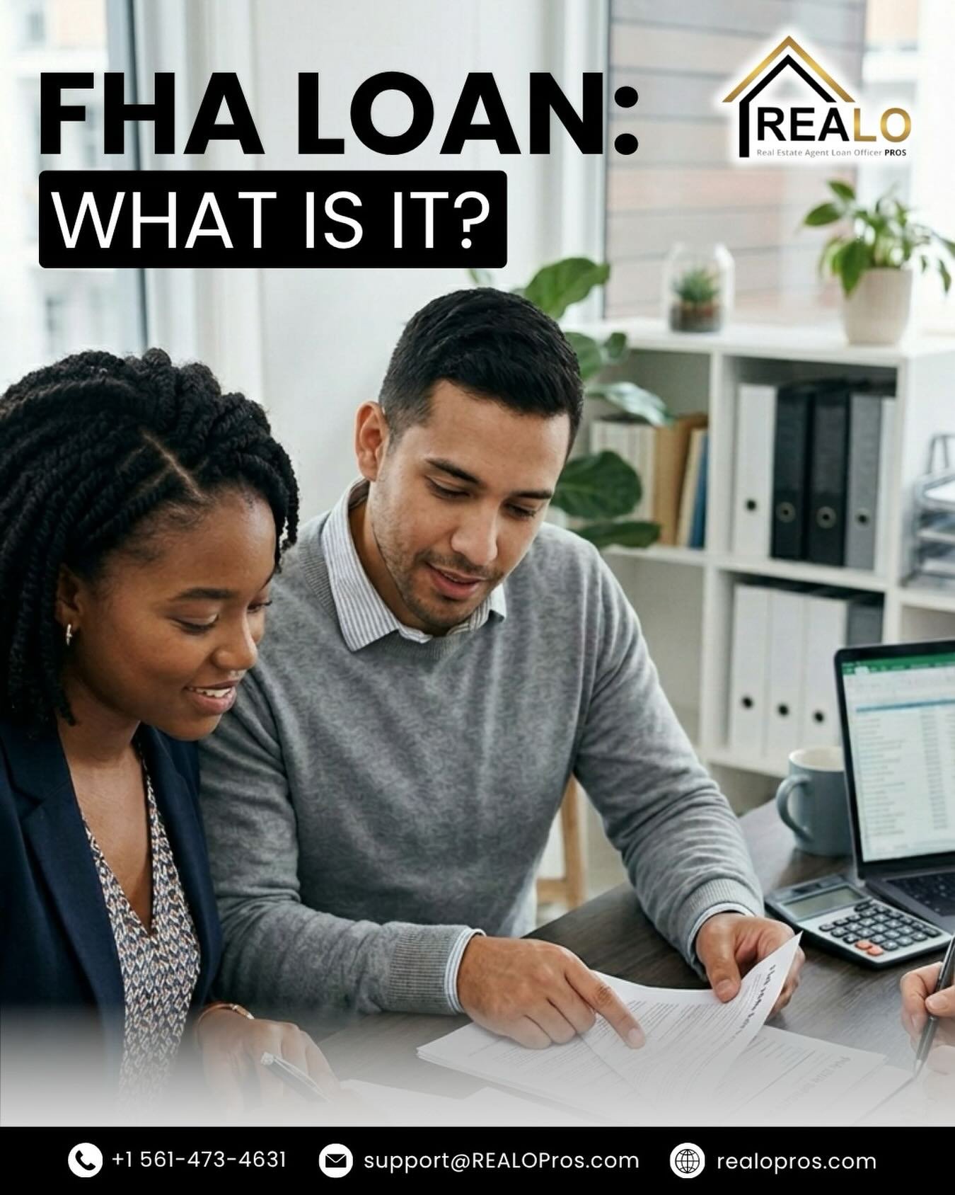 Backed by the Federal Housing Administration, FHA loans are created to make homeownership more accessible for borrowers who may not qualify for conventional financing. 

It&rsquo;s all about helping more people unlock the door to their dream home!

?
