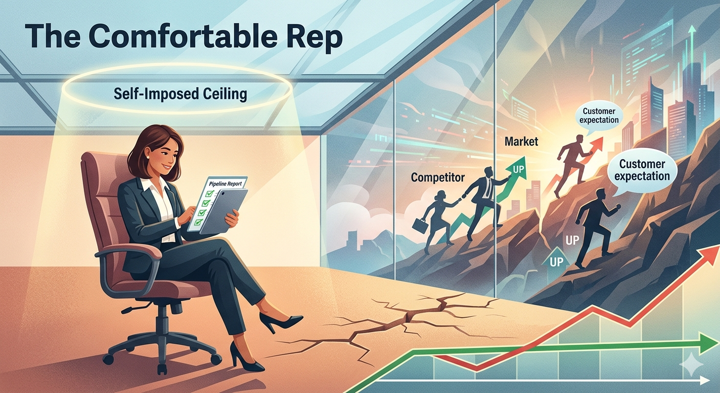 The Rep Who Stopped Improving Was Already Declining