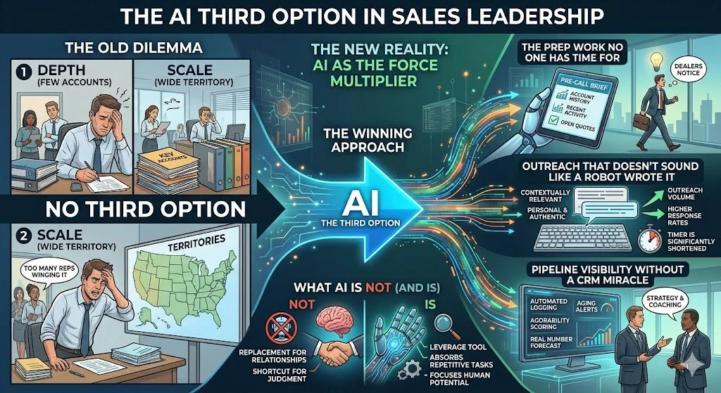 The Rep Who Never Sleeps: How AI Is Changing What Field Sales Leaders Can Actually Do