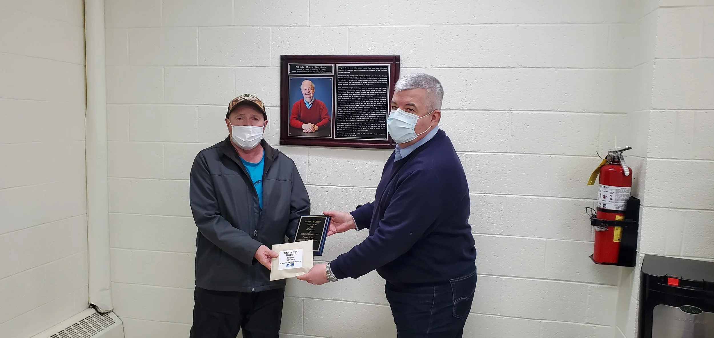 Icewater Seafoods Employee celebrates 50-year milestone