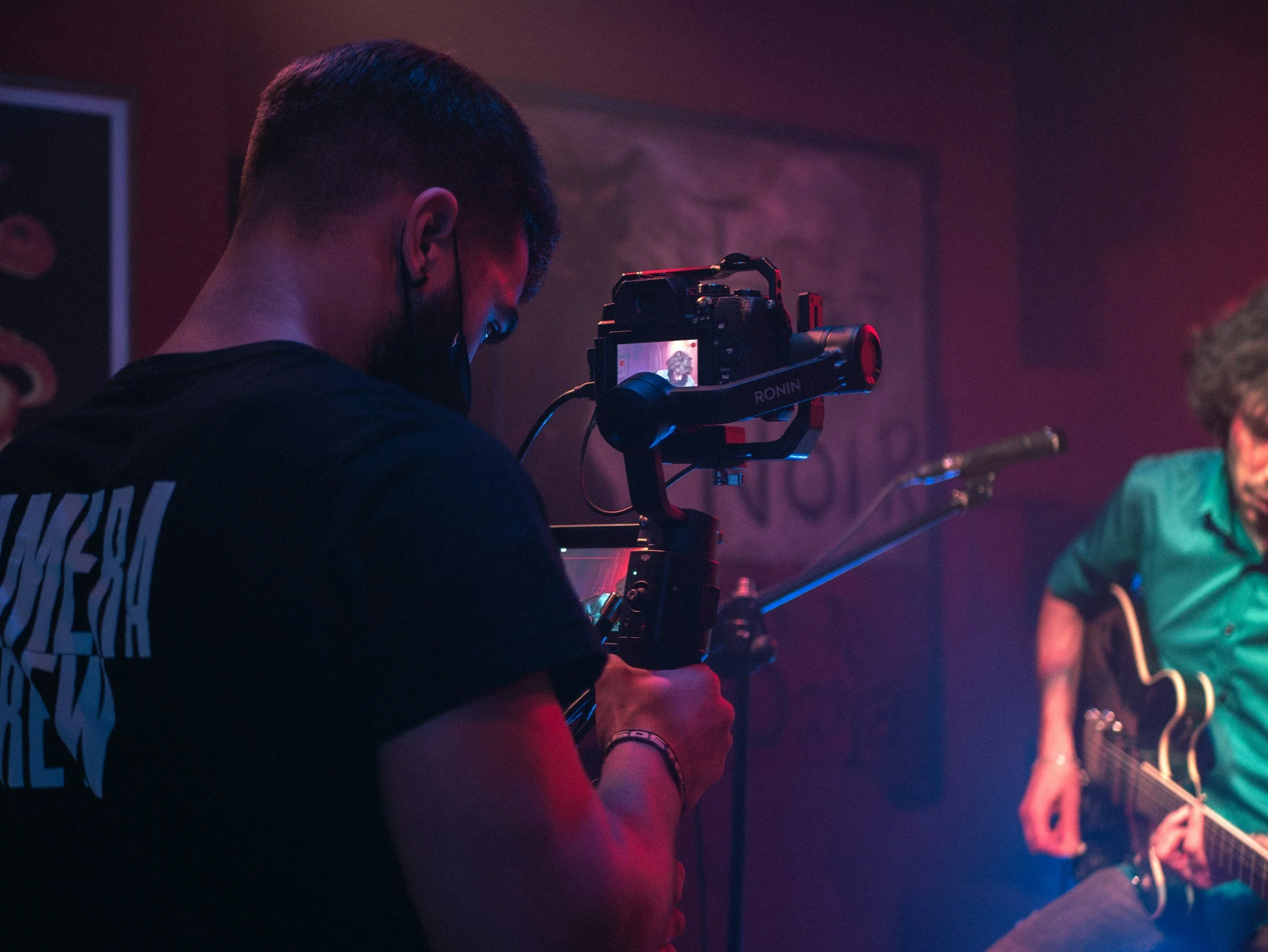 Professional multi-camera live video production for events and performances