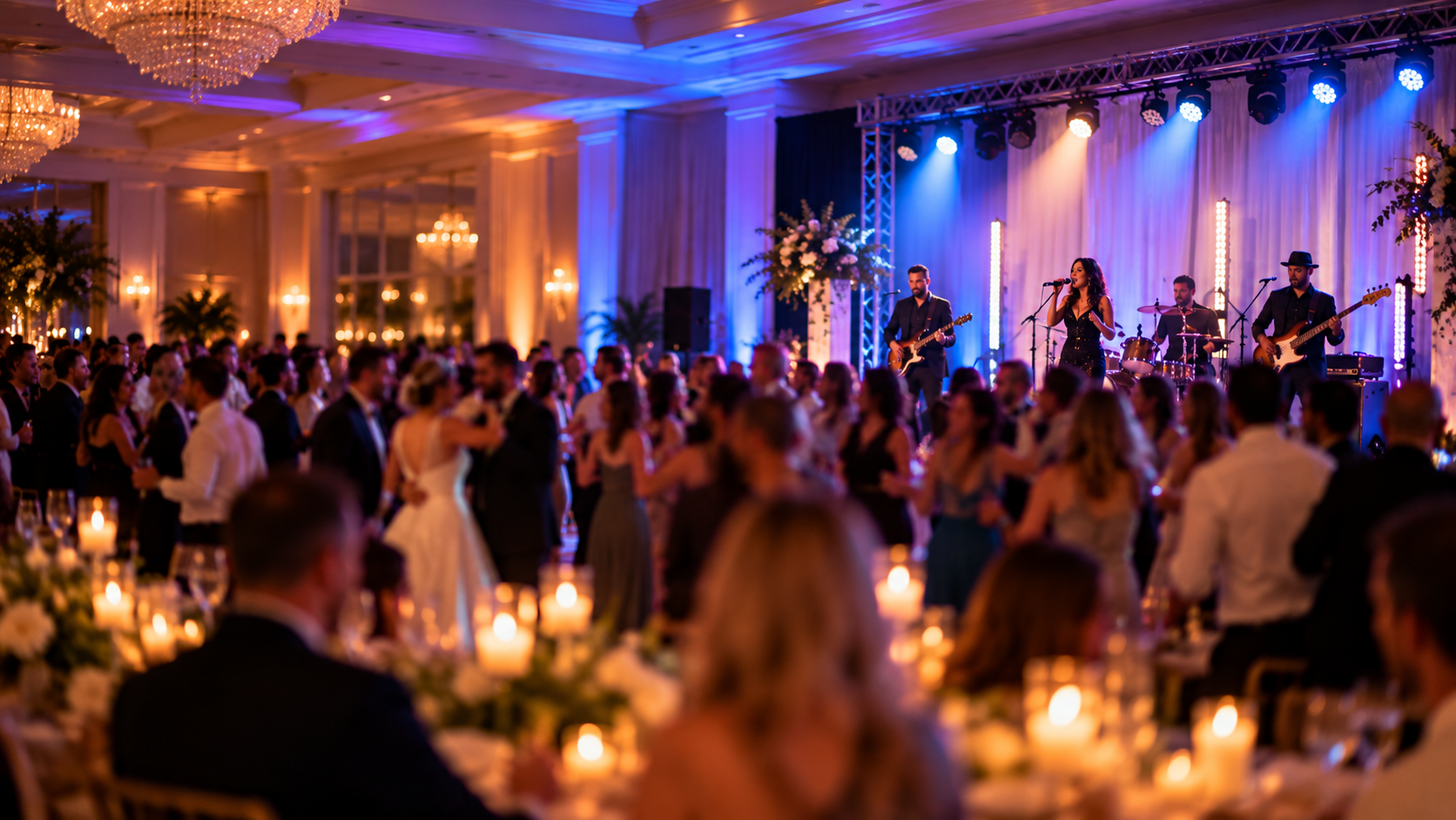 Wedding band sound production