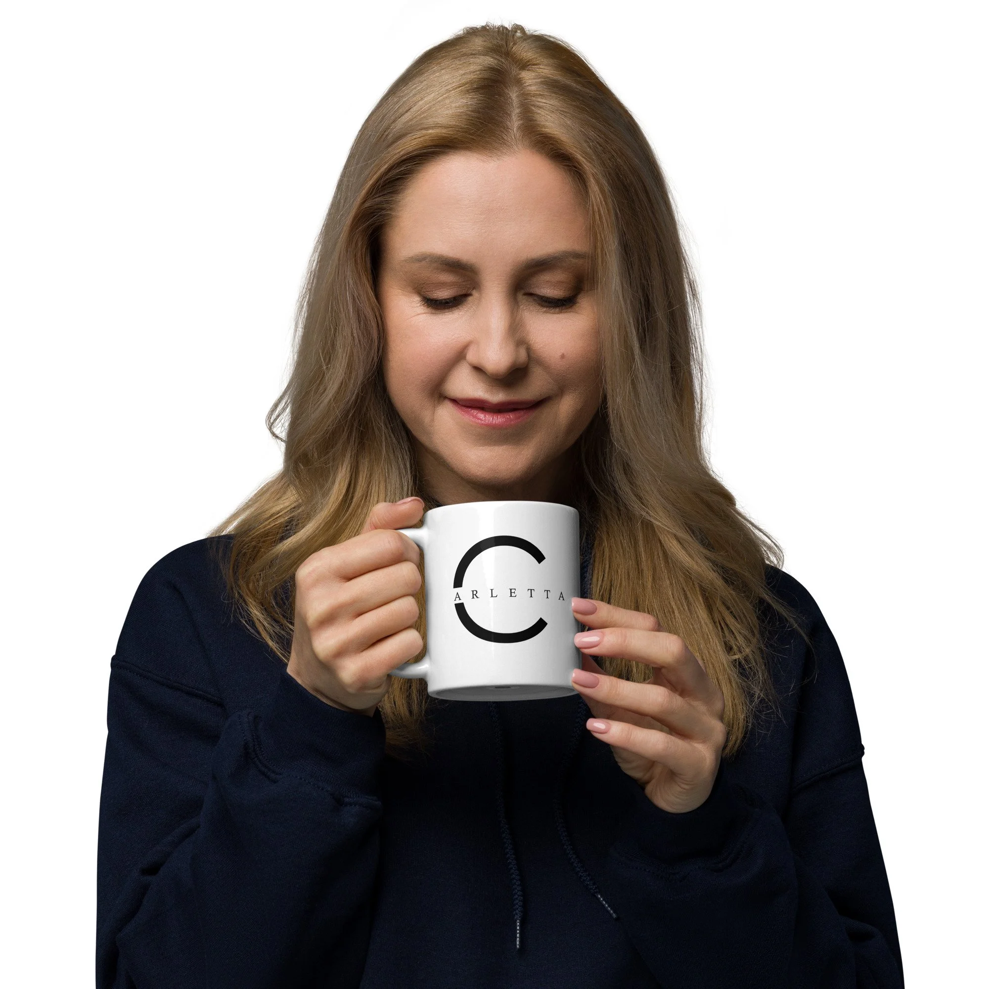 Logo White Glossy Mug