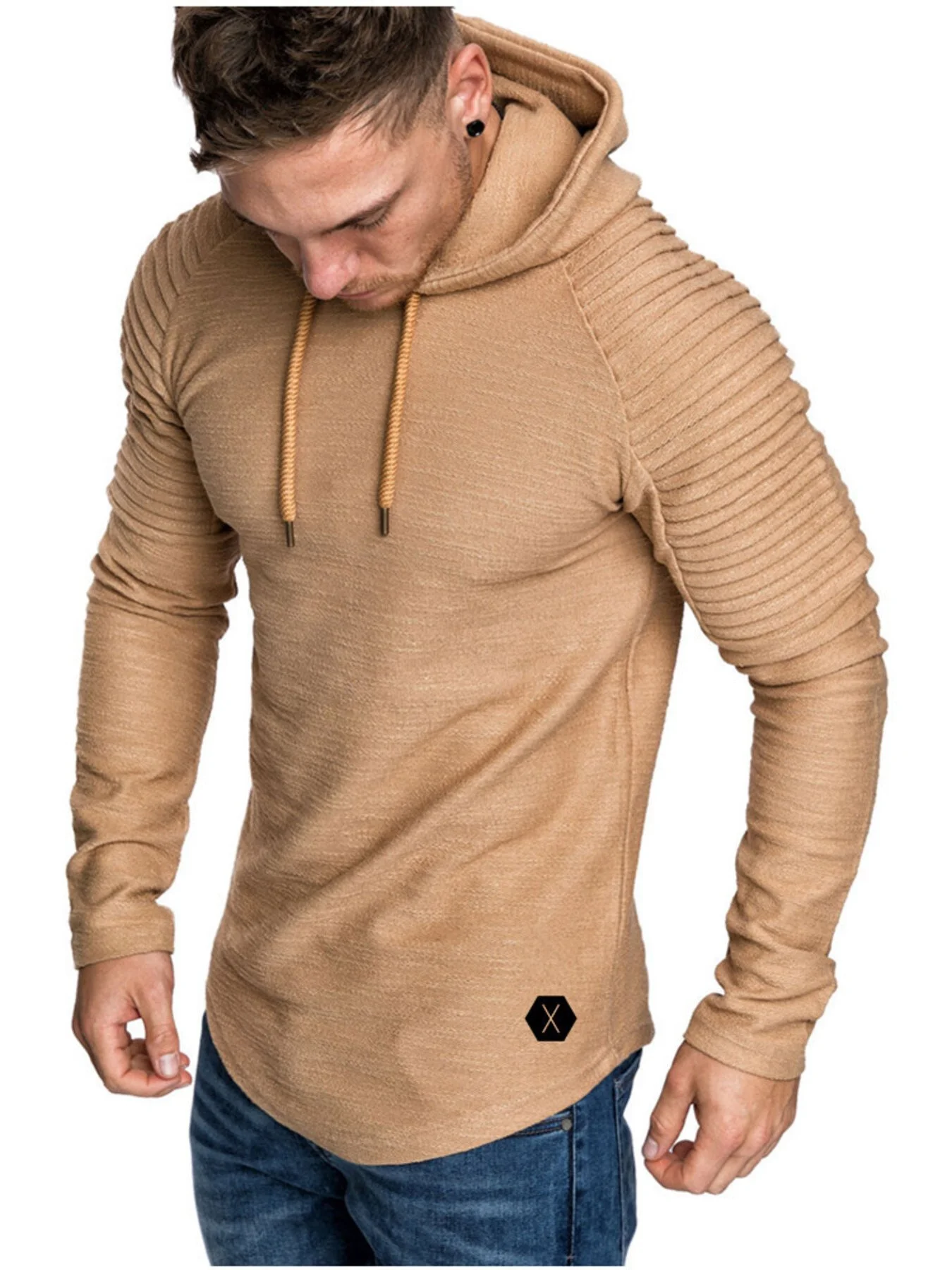 FineArtMen'sPlusSizeSlimFitRibbedHoodiewithDrawstring5.jpg