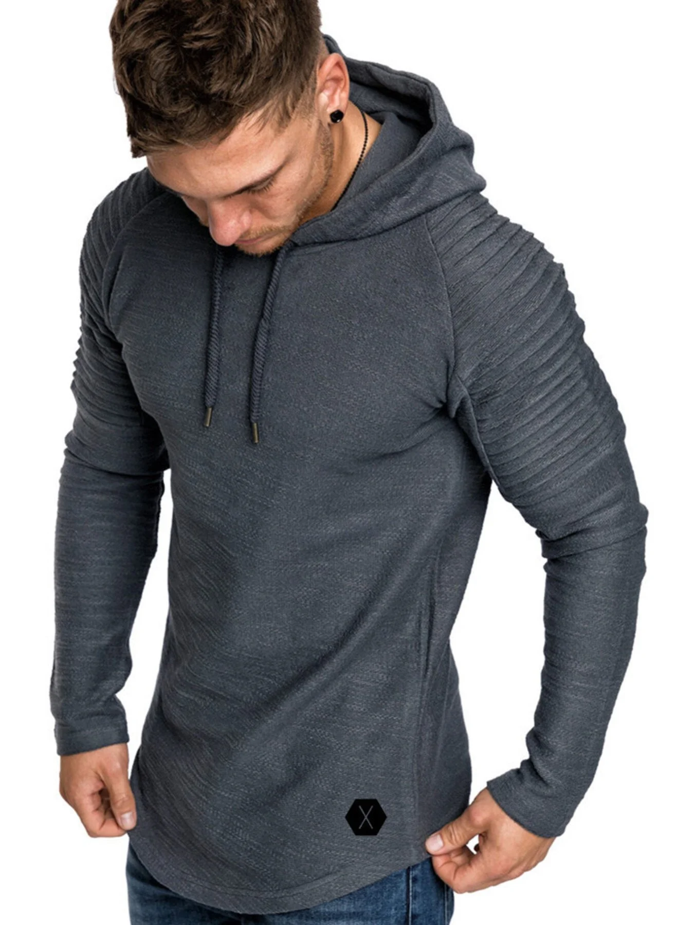 FineArtMen'sPlusSizeSlimFitRibbedHoodiewithDrawstring2.jpg