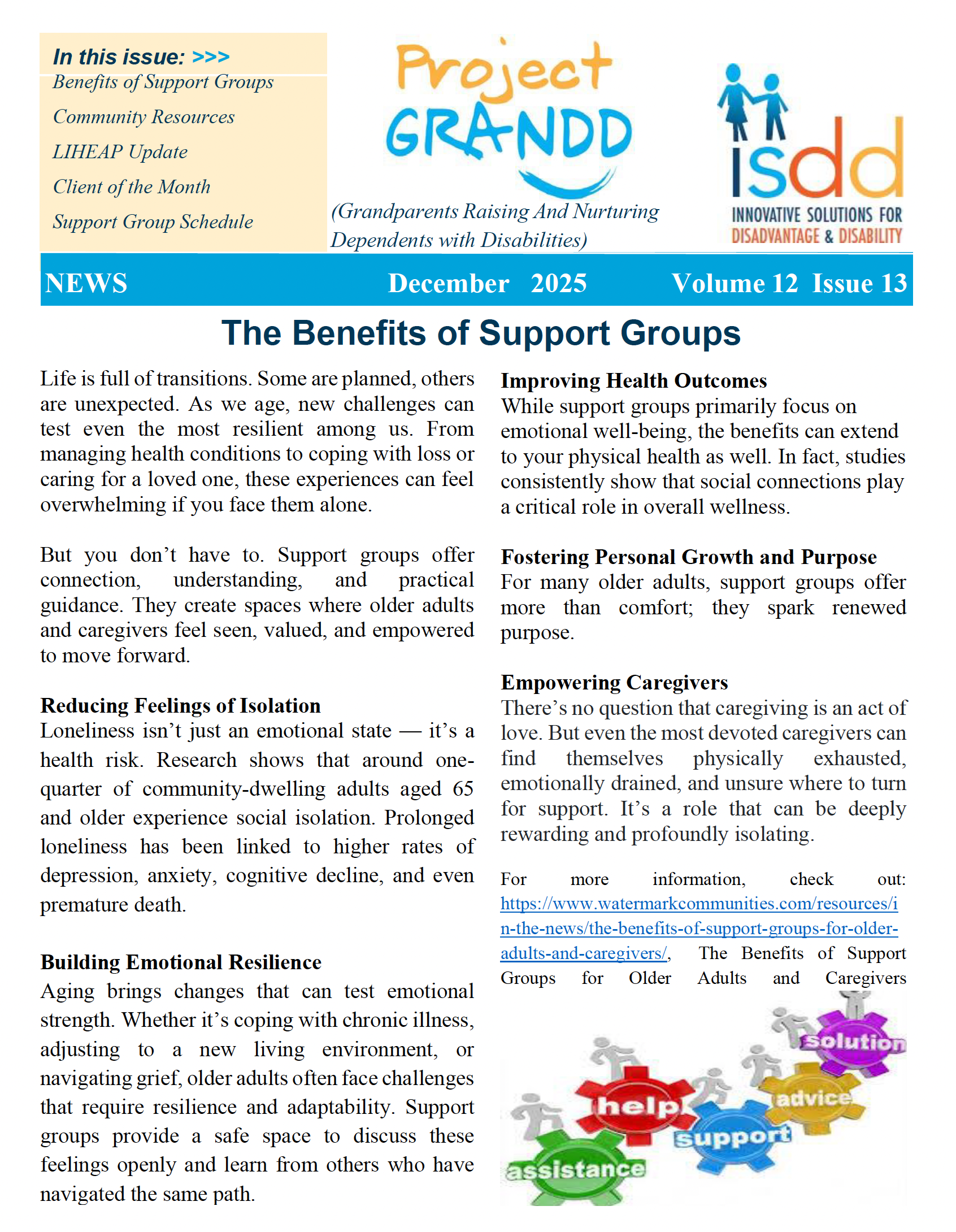 The Benefits of Support Groups