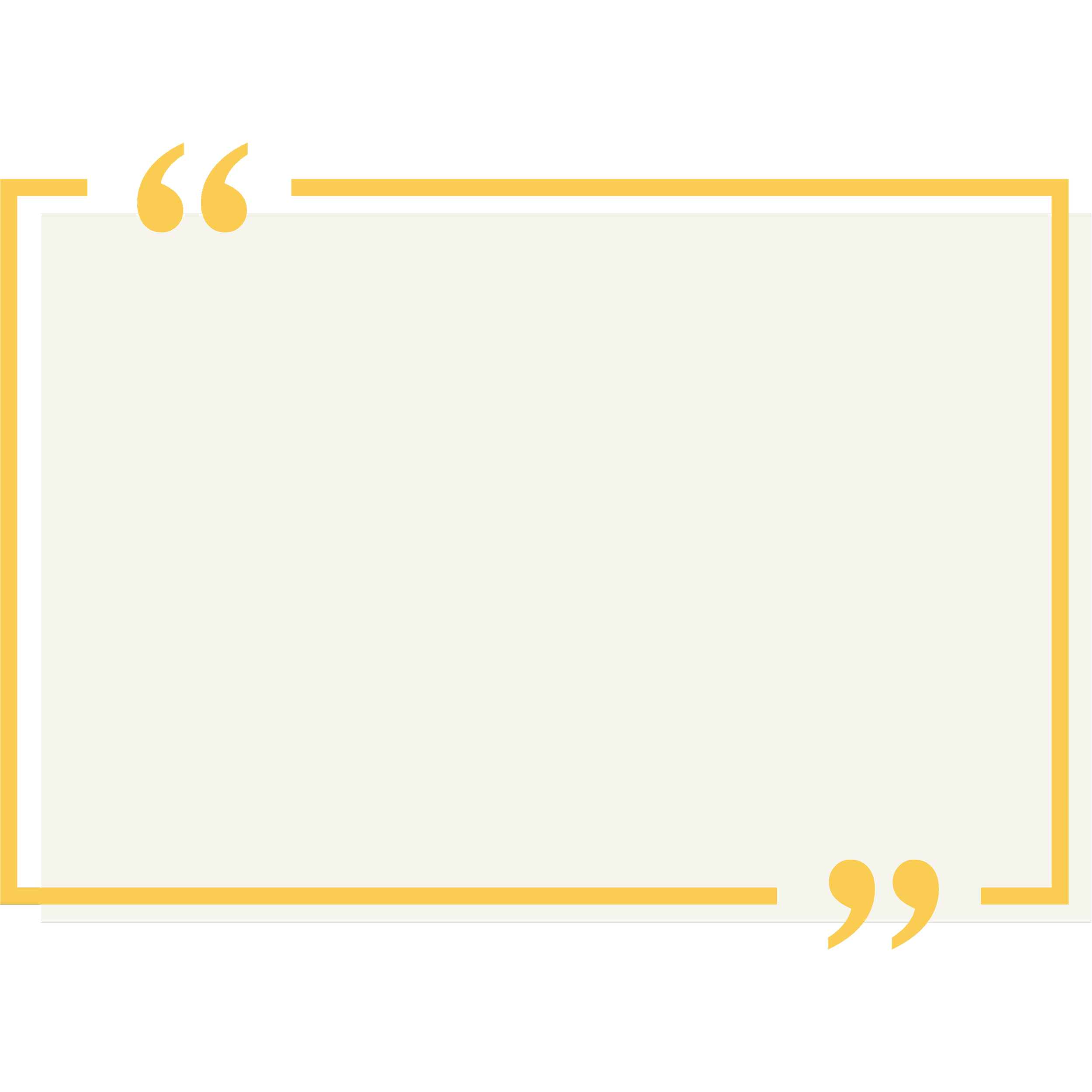 Design template with black, white, and gold elements including quotation marks.