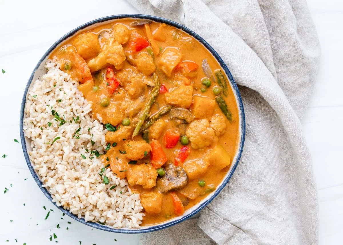 Banana Squash Coconut Curry