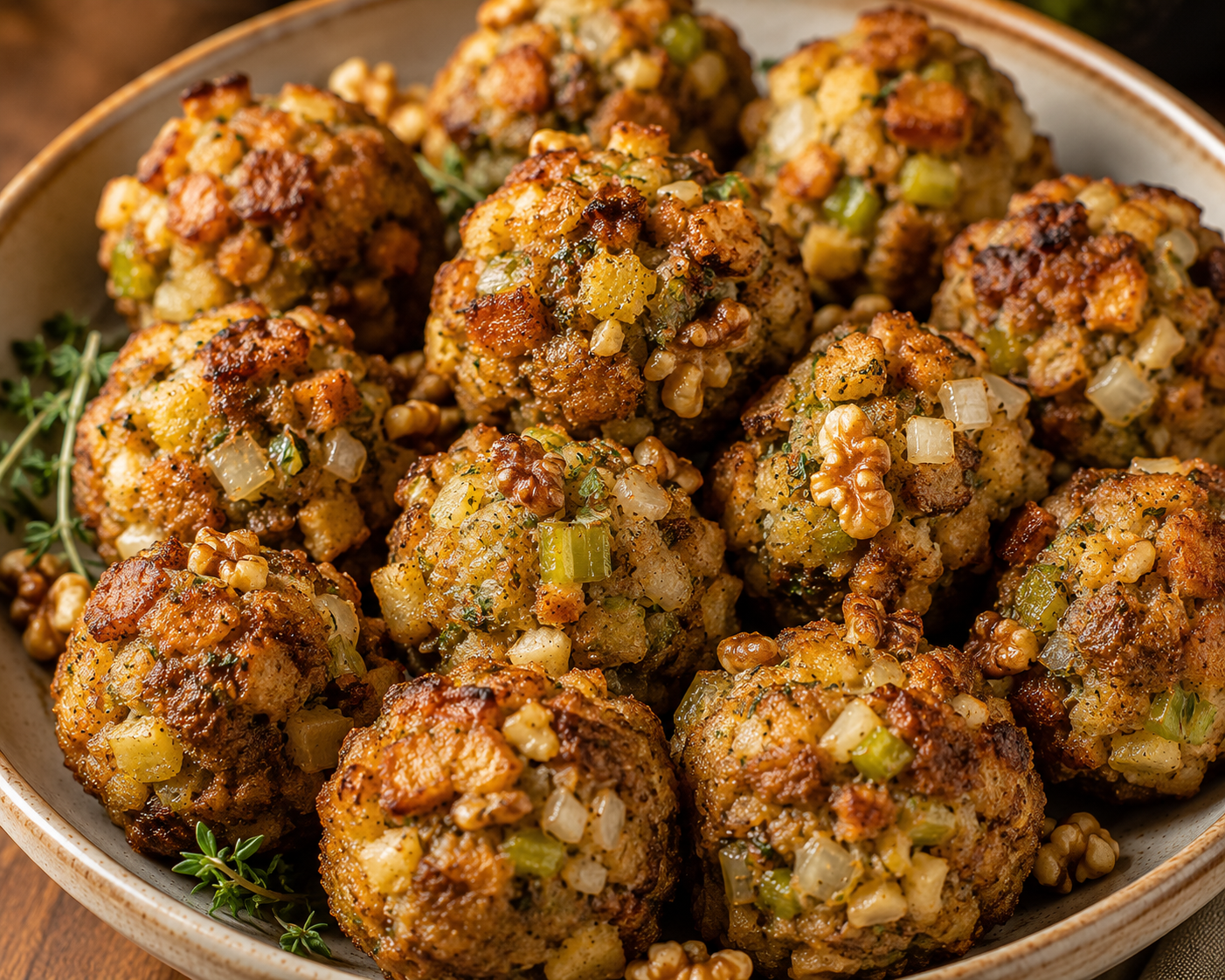 Terri’s Homemade Stuffing Balls