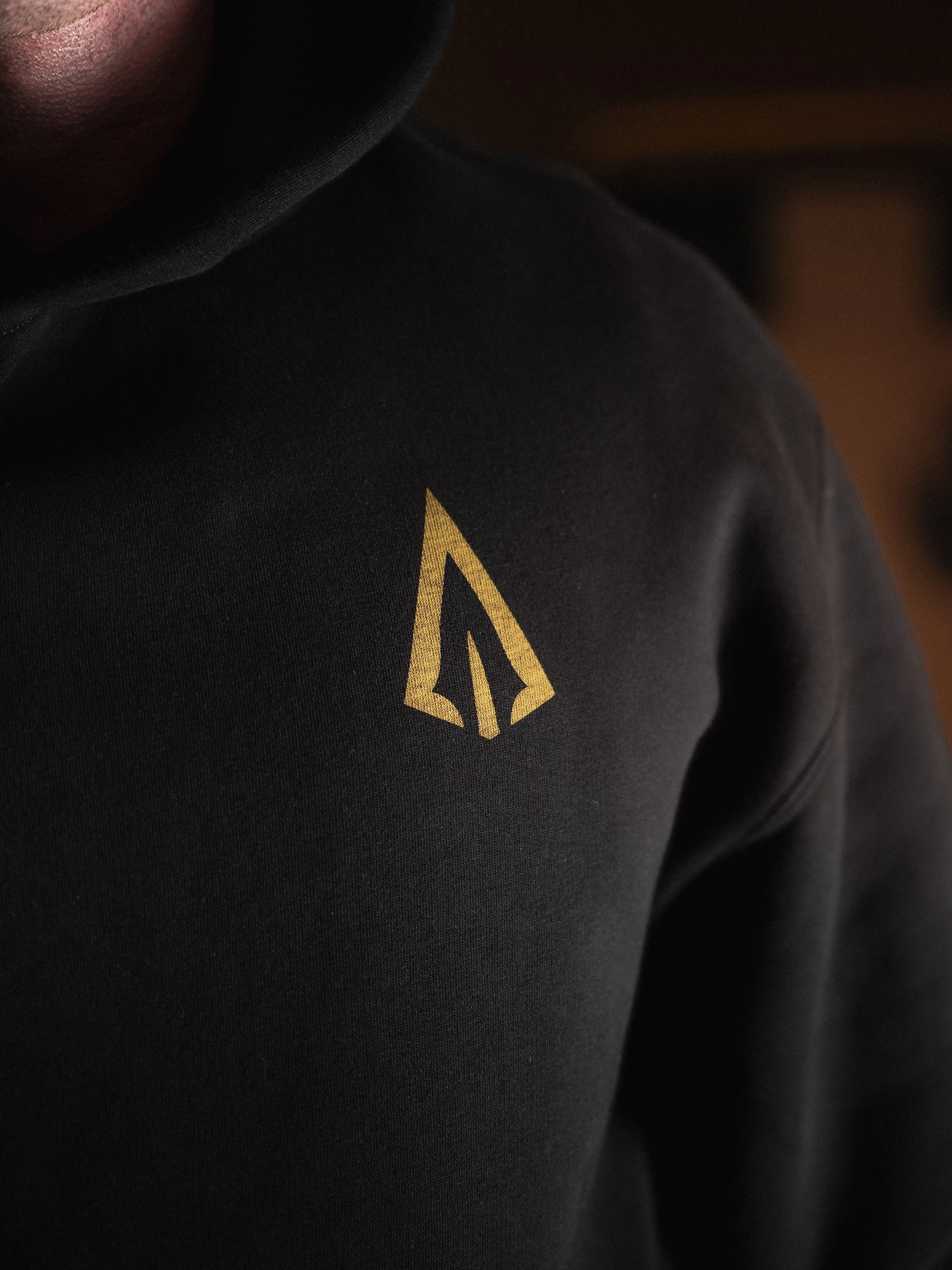 Kinetic Outcomes Baseline Hoodie black Chest Logo
