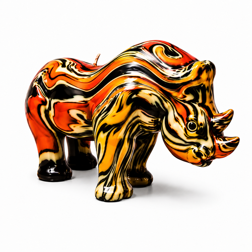 Rhino candle