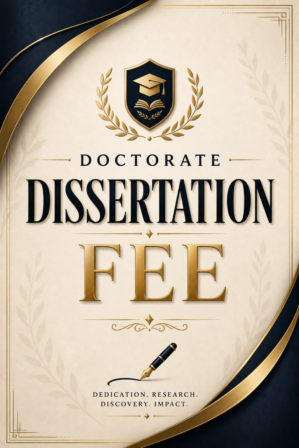 Doctorate Dissertation Fee - $420