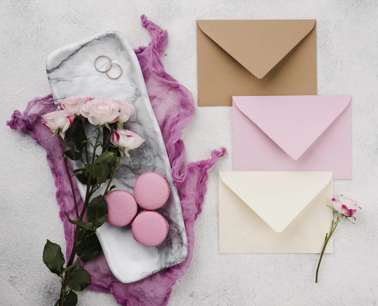 Bespoke wedding invitation suite