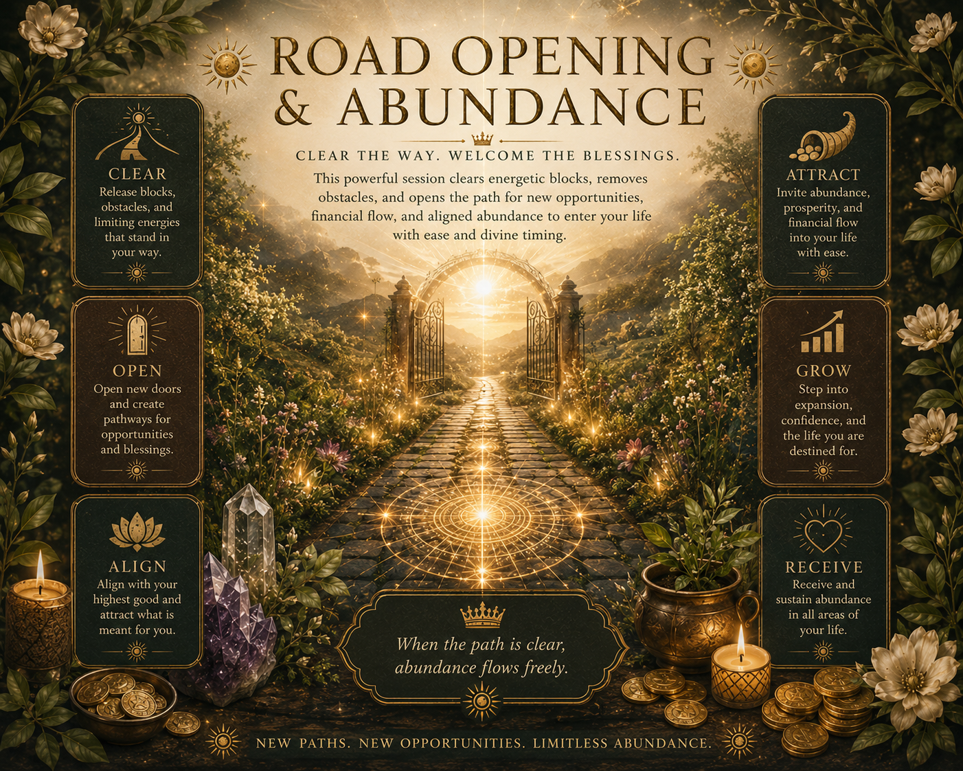 Road Opening & Abundance Alignment Session