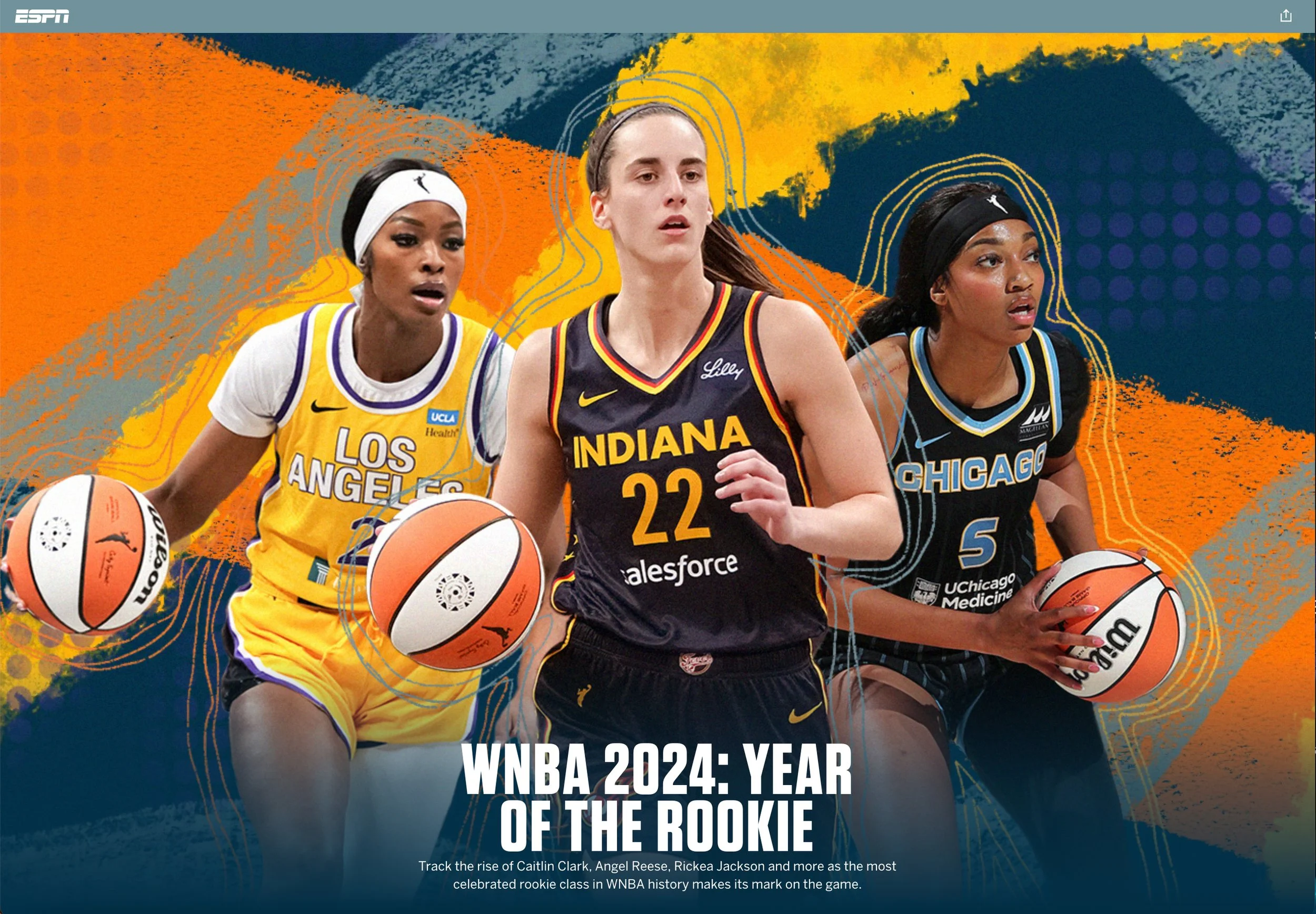 WNBA Rookie Timeline