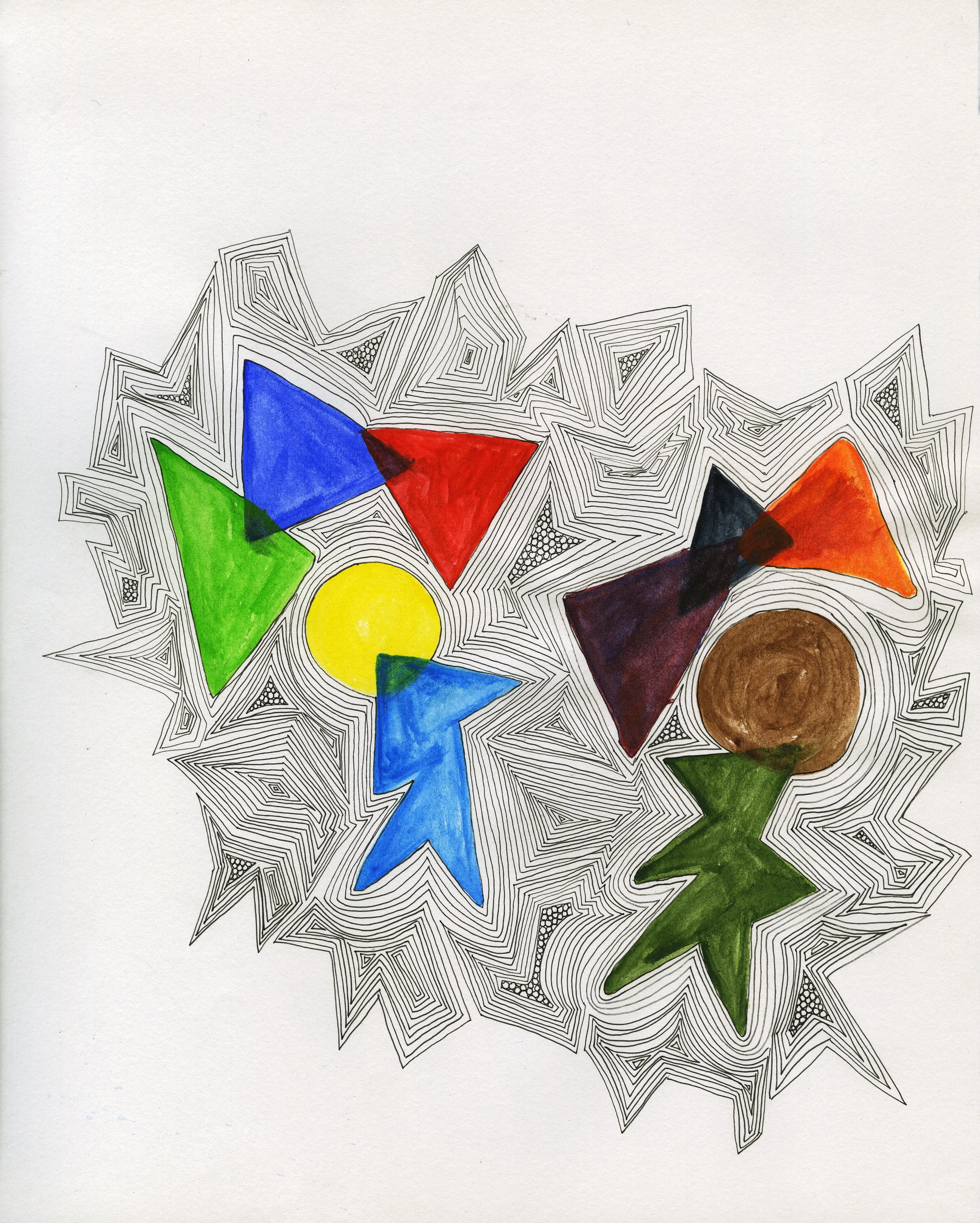 sketch book pages
