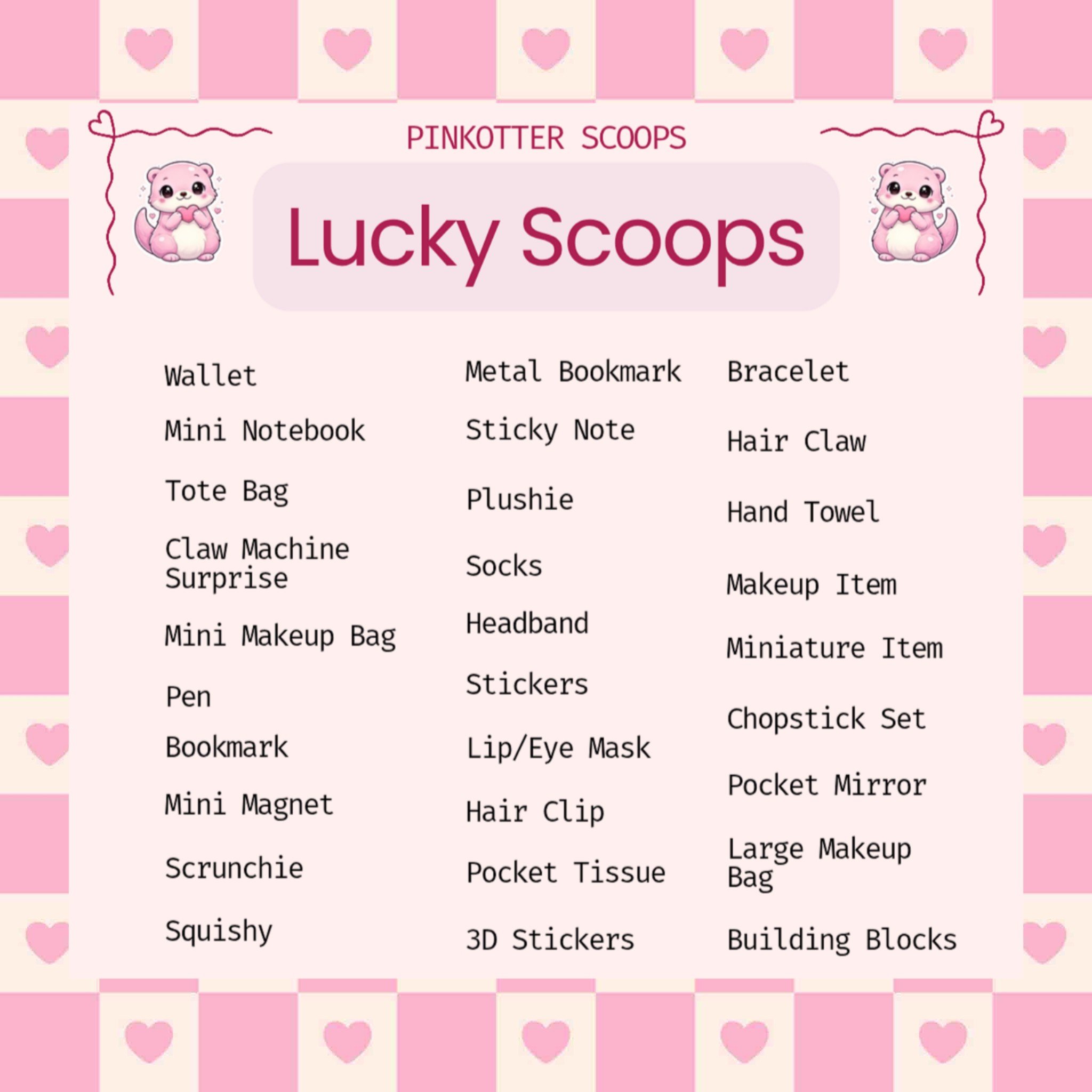 PinkOtter Lucky Scoops