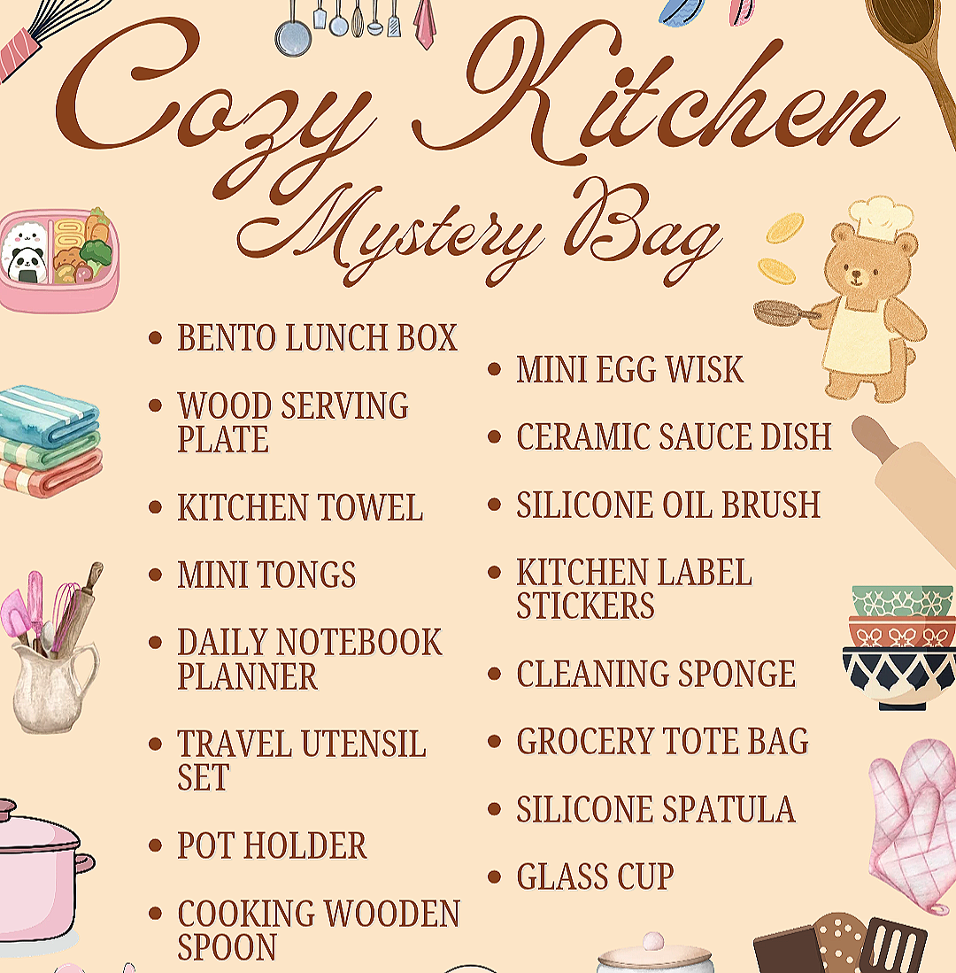 Cozy Kitchen Mystery Bag