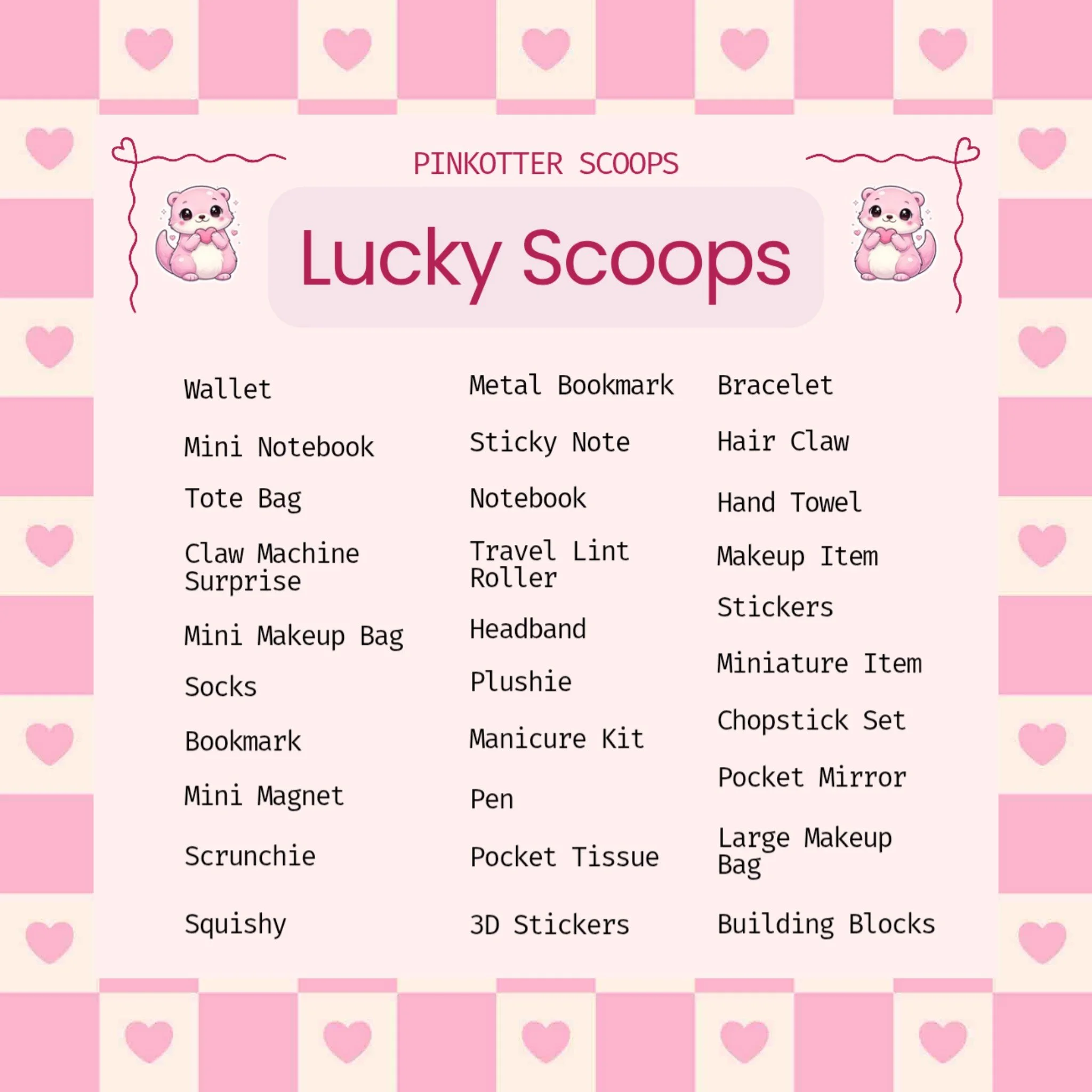 PinkOtter Lucky Scoops