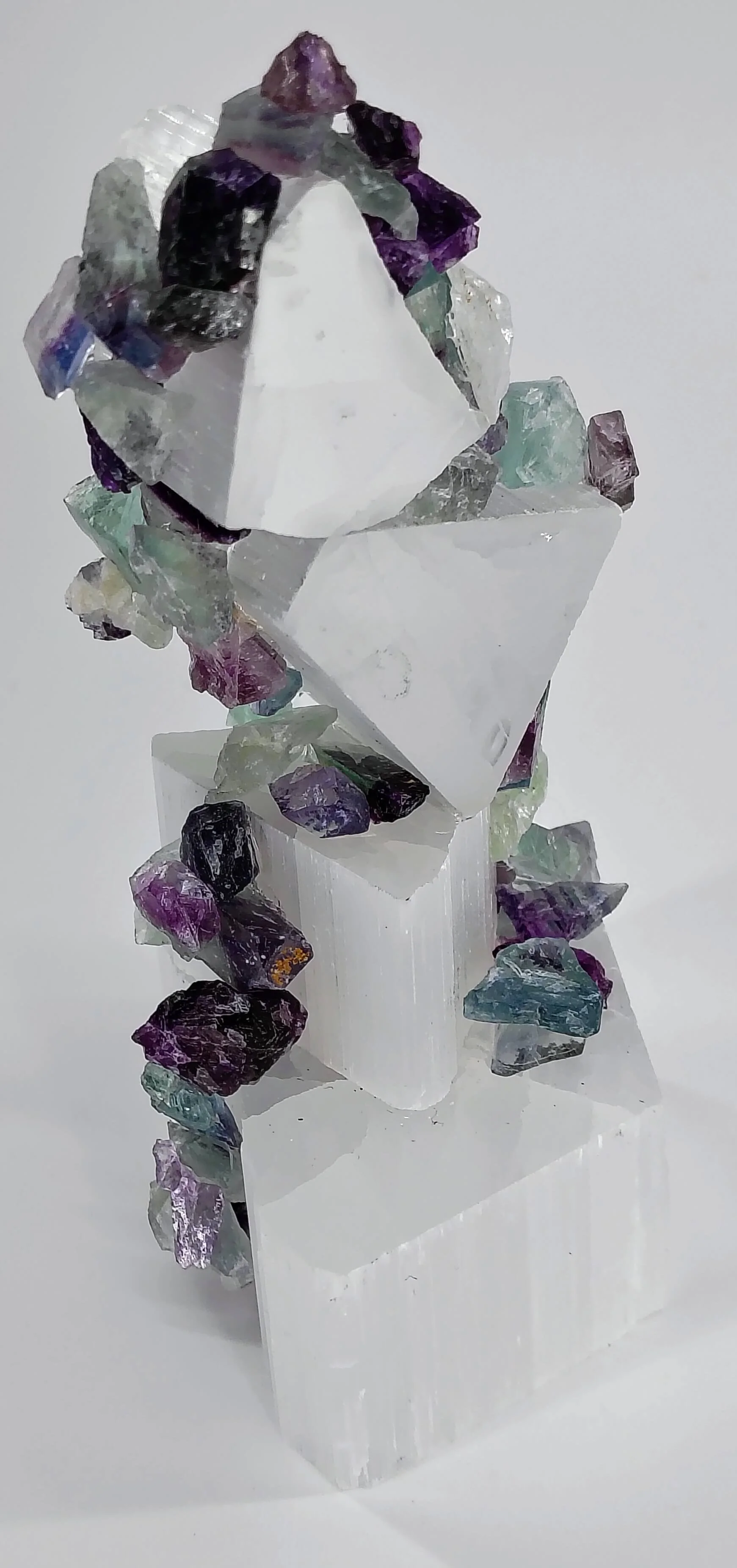 Selenite, Rainbow Flourite 2.jpg