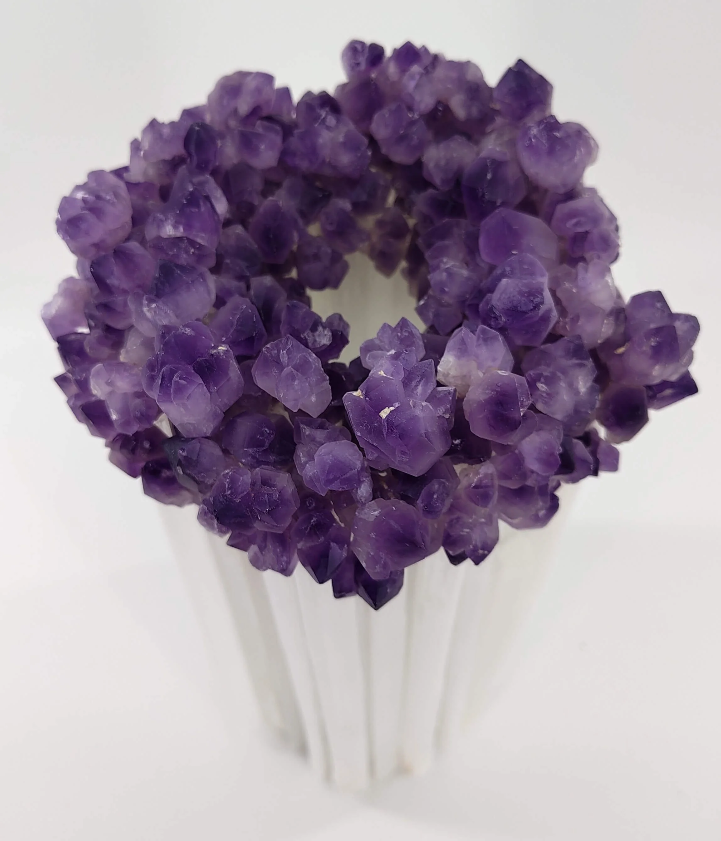 Vase,skeletal amethyst,selenite 2.jpg