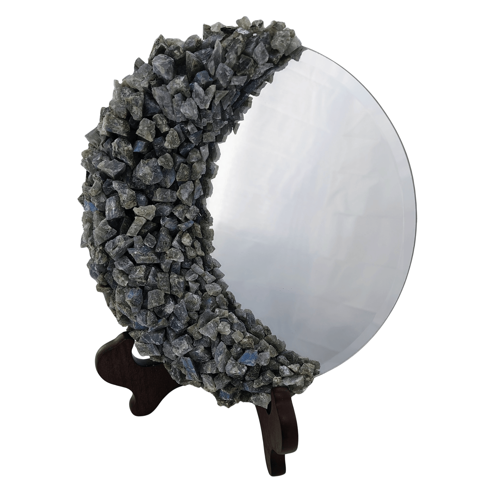 Labradorite Moon Mirror