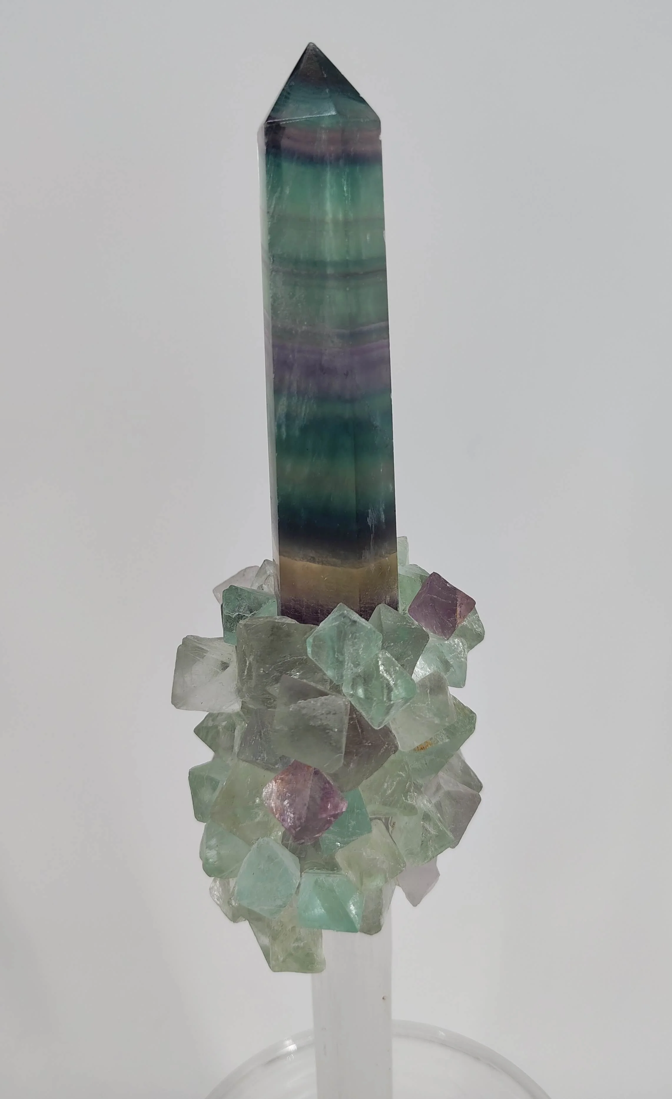 Selenite wand,rainbow point and pieces 2 (1).jpg