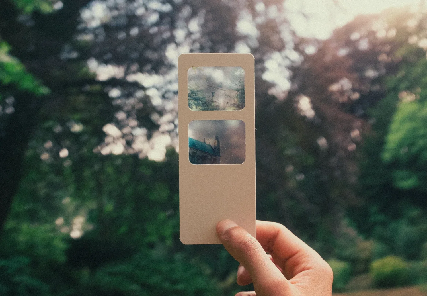 'slide film' photo bookmark (innsbruck)