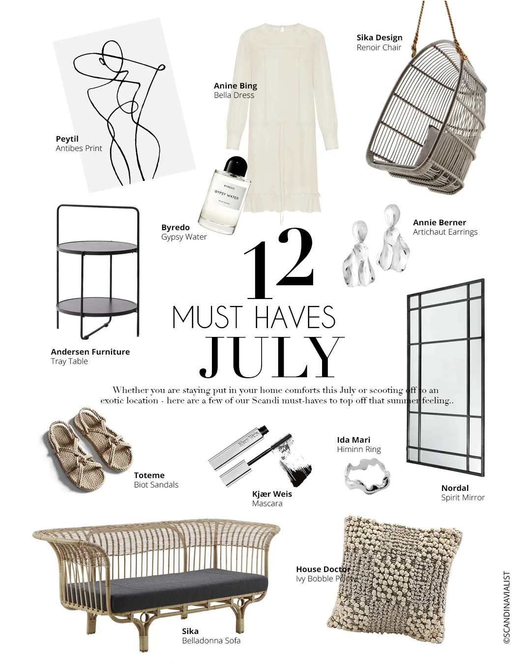 12 Must Haves // July