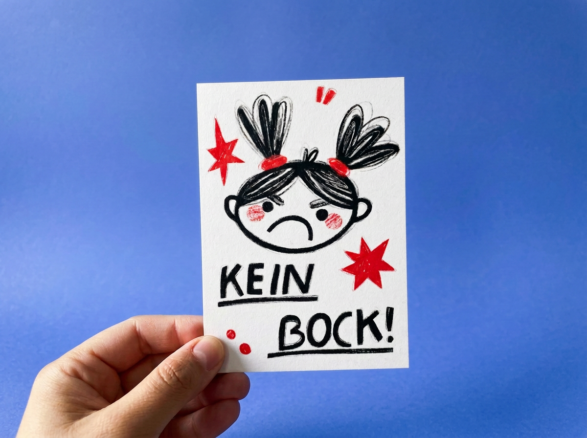 Kein Bock Postcard