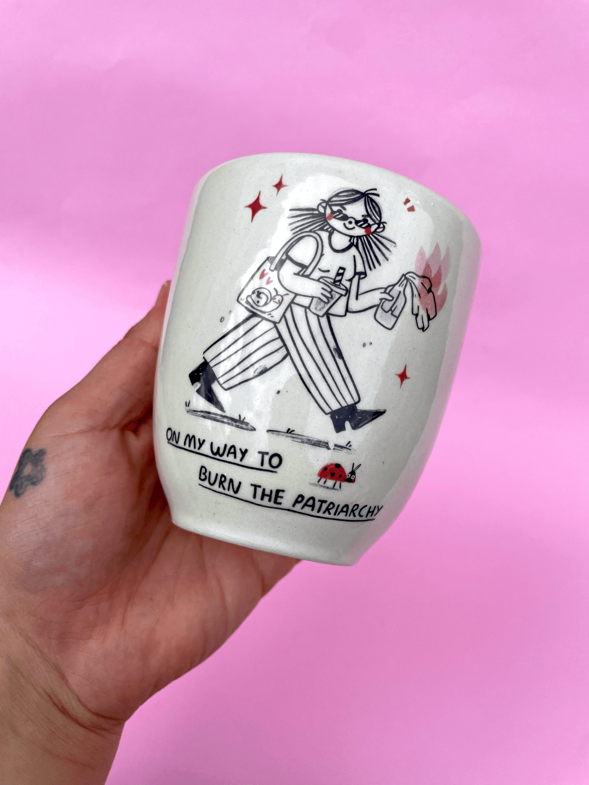Burn the Patriarchy Cup