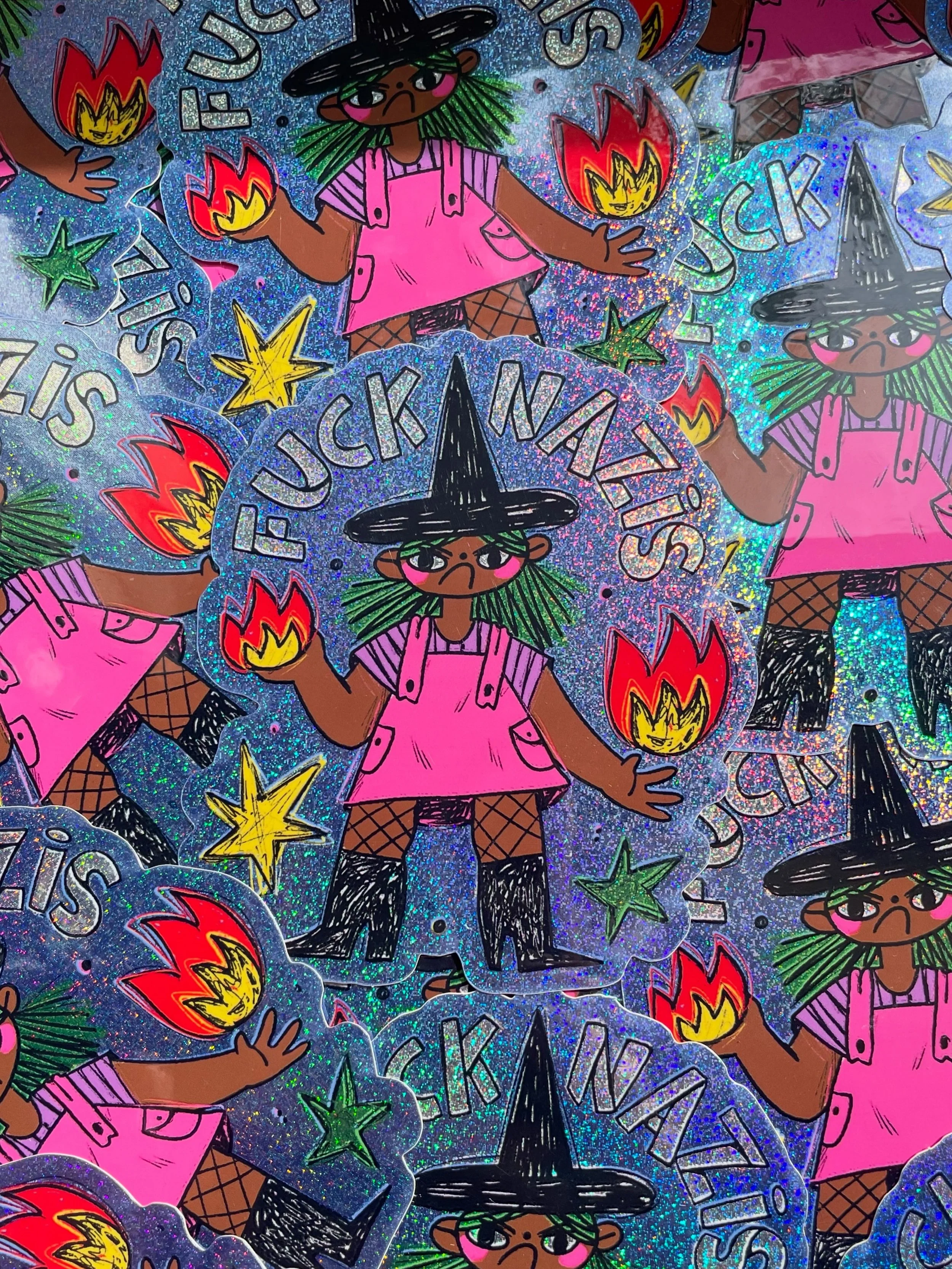 FCKNZS Sticker