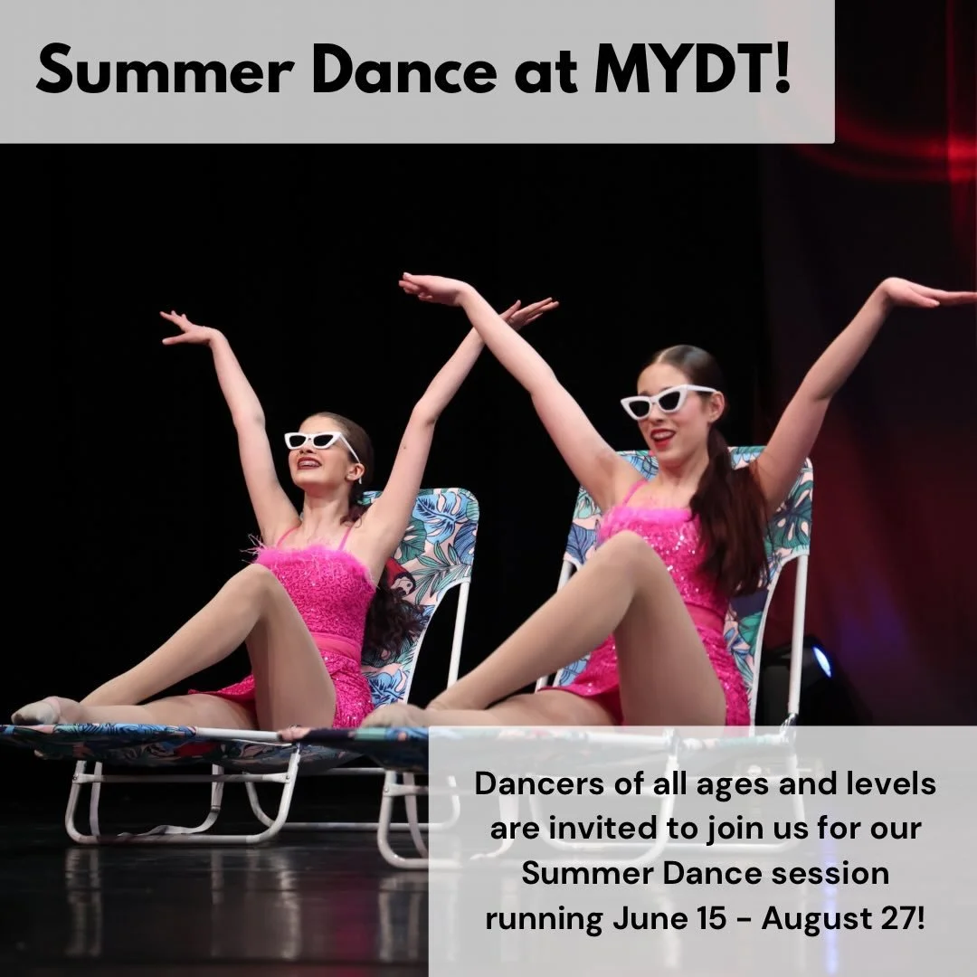 Summer dance is right around the corner, and we can&rsquo;t wait to welcome new and returning students to Midwest Youth Dance Theatre! Summer is a great time for dancers to try new styles or for students to try dance for the first time!

Our summer s