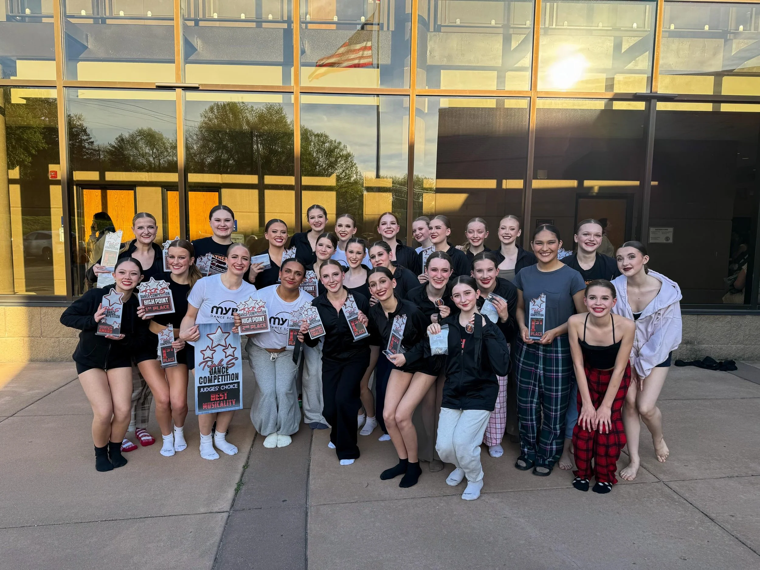 Two weeks since competition and two weeks out to recital! Congratulations to all of our dancers who competed at Triple S on wonderful dances and high point performances. A special shoutout to Emily and Group 8 for winning Best Choreography, along wit