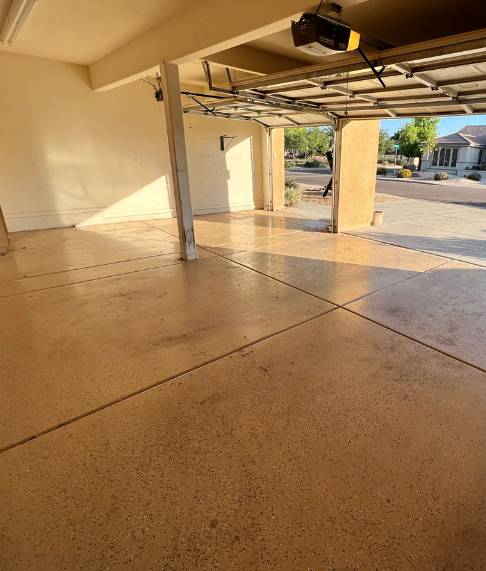 Garage Floor Cleaning