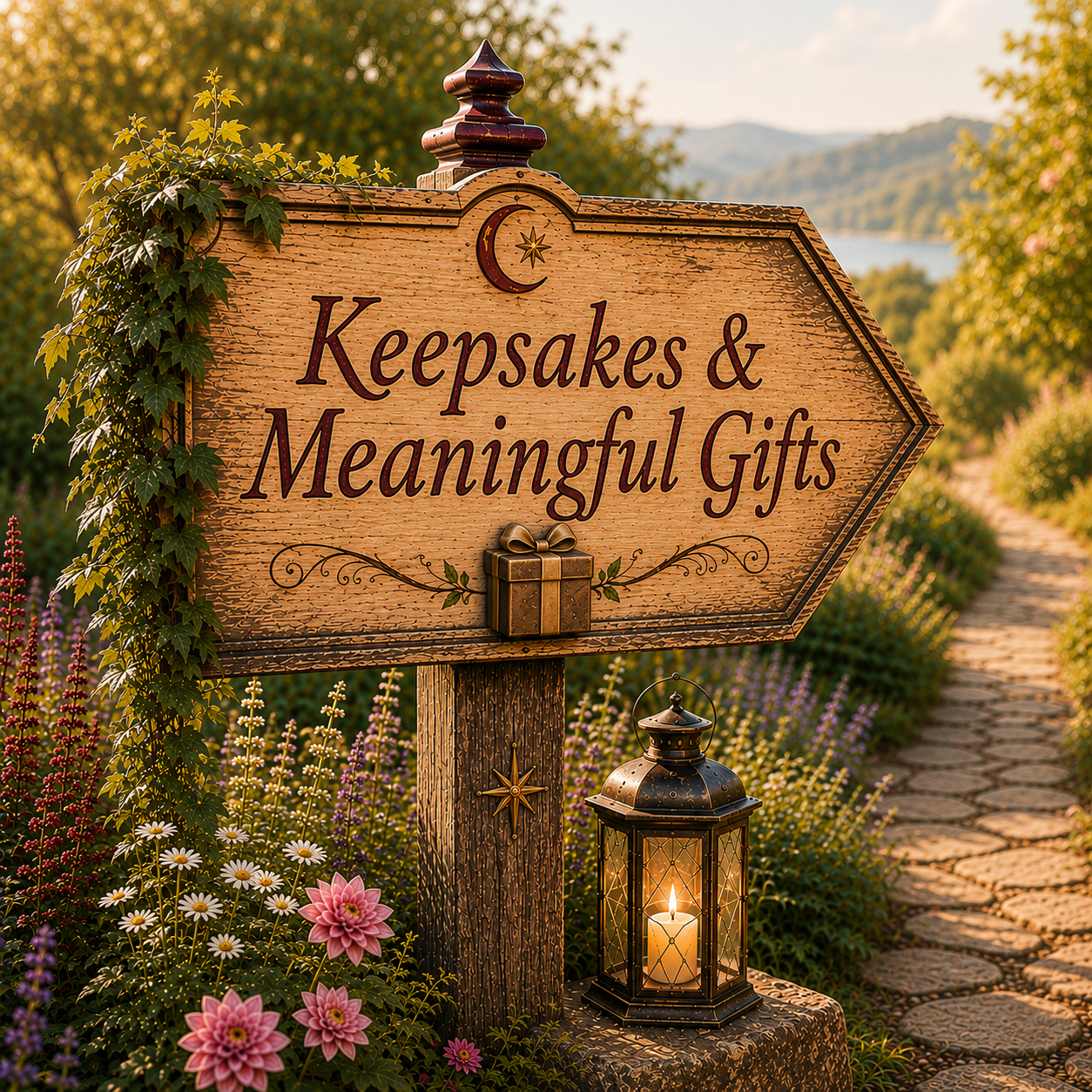 Keepsakes & Meaningful Gifts Thoughtful keepsakes and meaningful gifts created to encourage, inspire, celebrate life's journey, and serve as lasting reminders of what matters most.