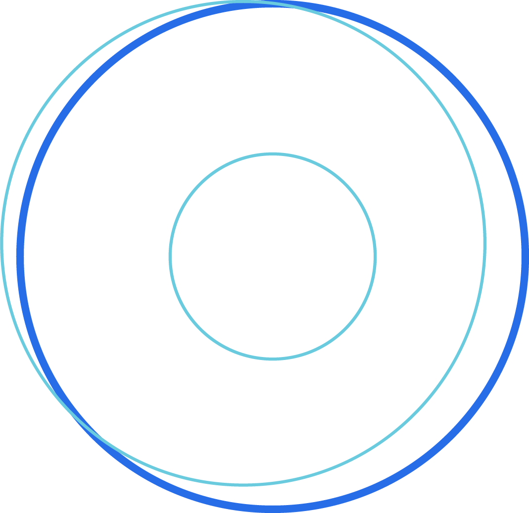 A digital radar screen with concentric circles and a moving sweep line in blue and white on a black background.