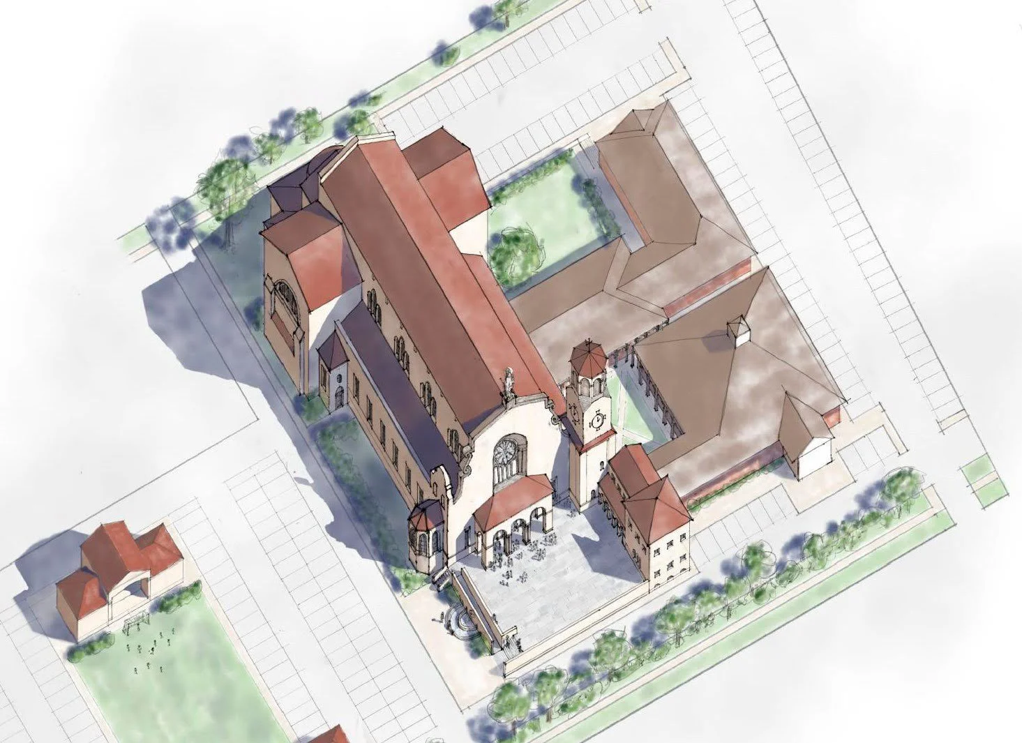 New Parish Church + Masterplan
