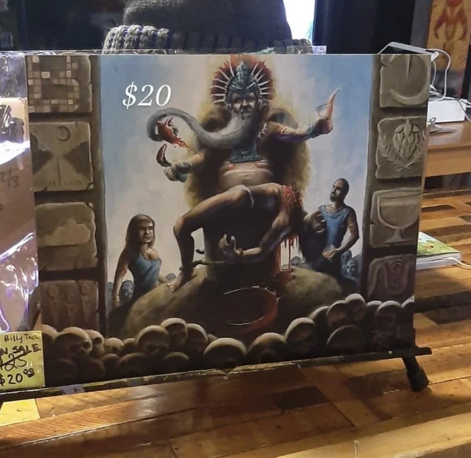 Mayan Sacrifice Art Print