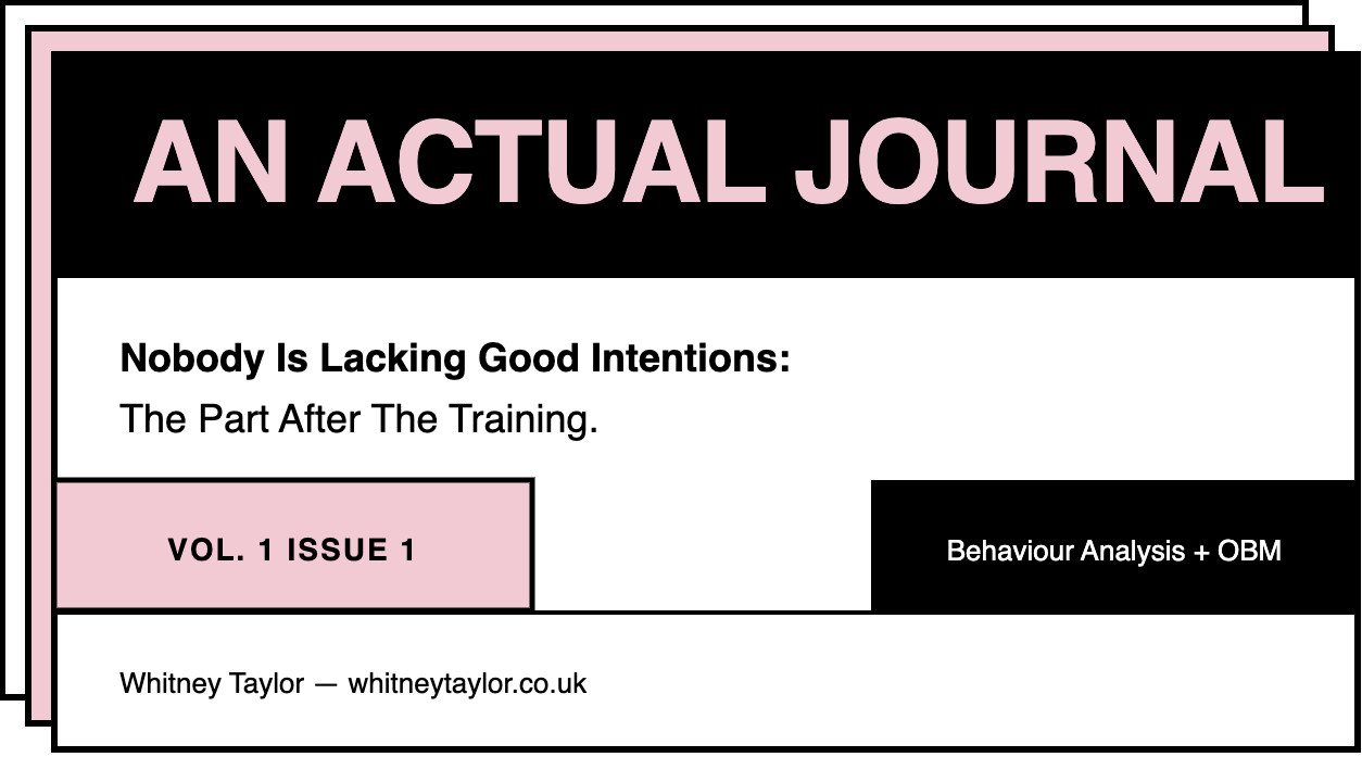 Volume 1 issue 1