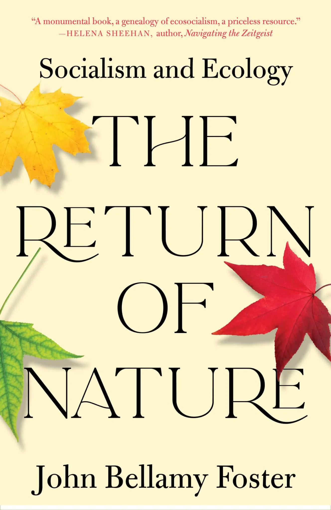 The Return of Nature Socialism and Ecology