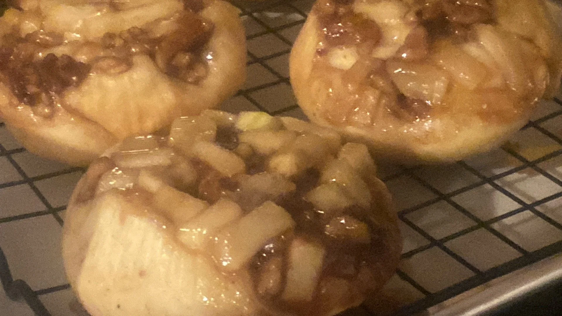 Caramel Apple Pie Donut