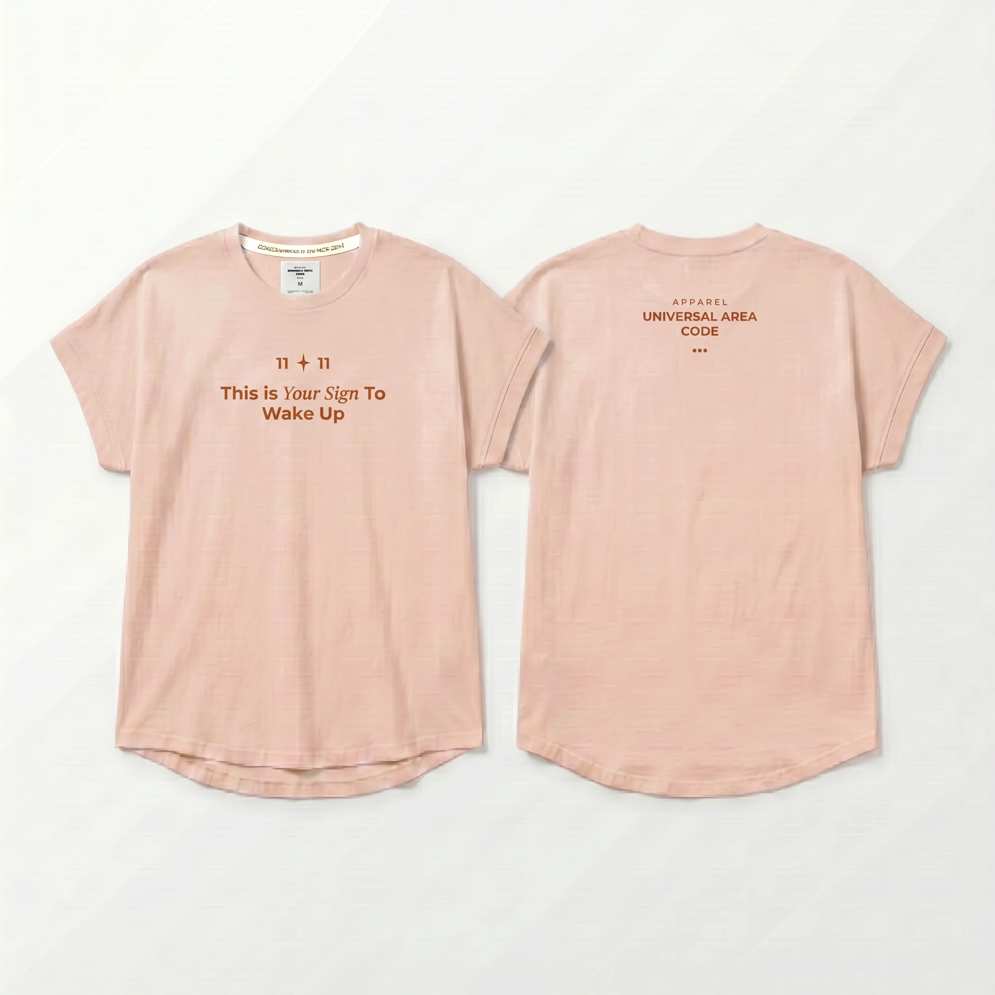 'This Is Your Sign to Wake Up' Cap Sleeve Tshirt