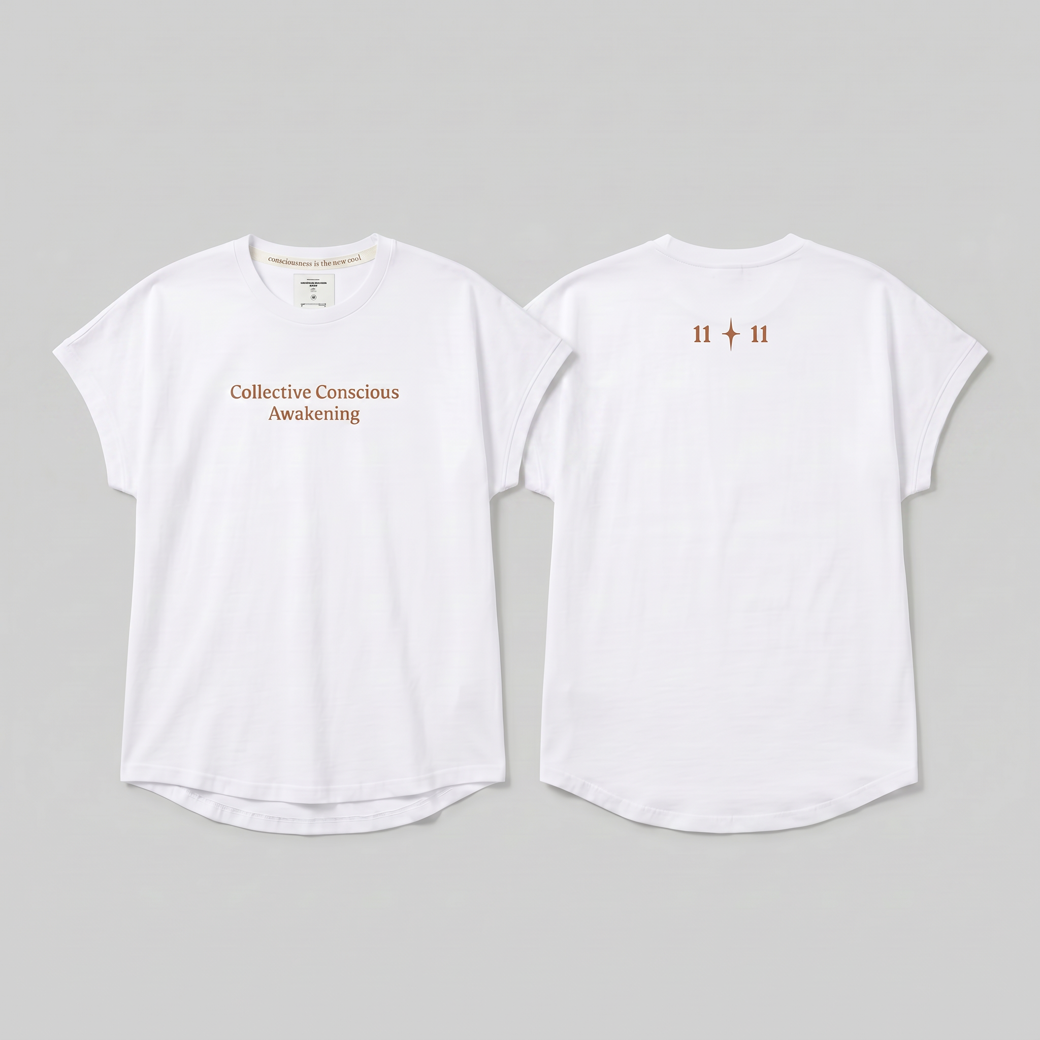 'Collective Conscious Awakening' Cap Sleeve Tshirt